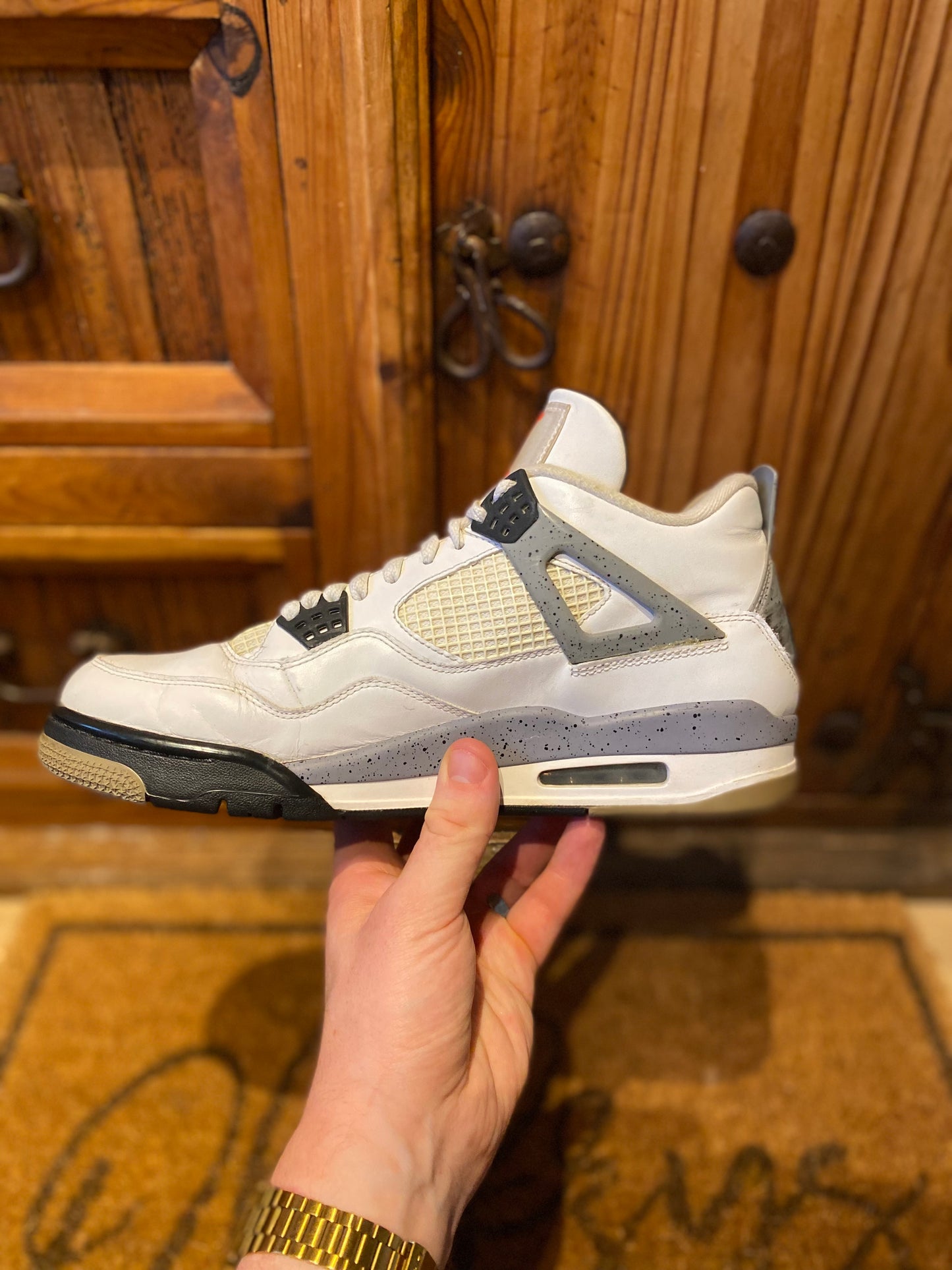 JORDAN 4 ‘WHITE CEMENT’ 2012 - UK 9.5