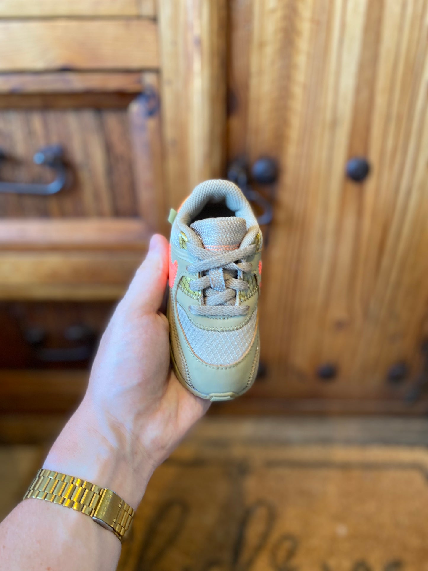 NIKE AIR MAX 90 ‘OFF-WHITE DESERT ORE’ - UK 5.5 TD
