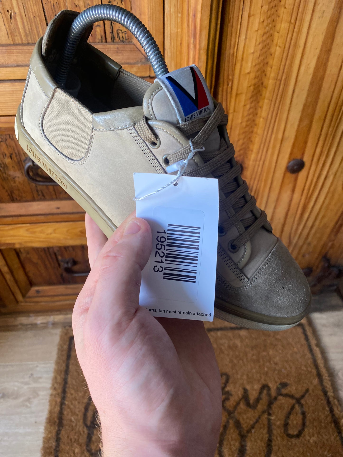 LOUIS VUITTON SUEDE SLALOM - UK 6