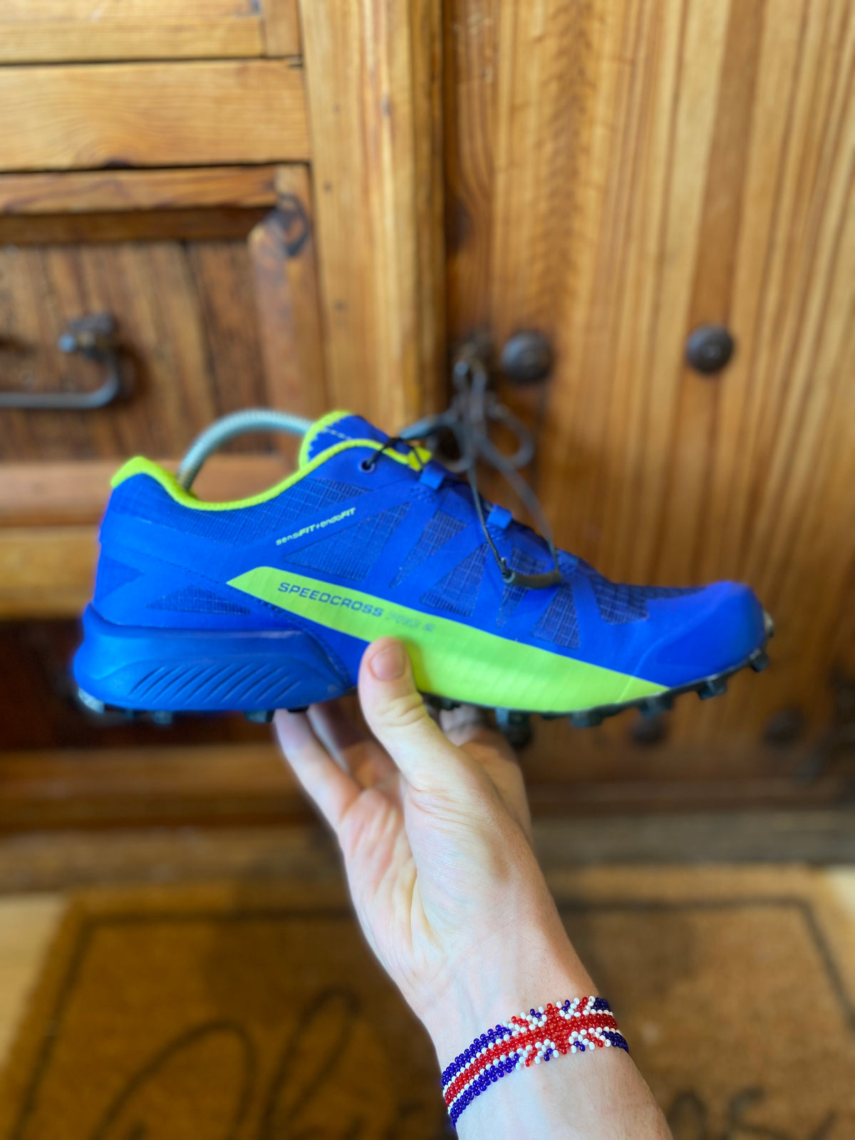 SALOMON SPEEDCROSS PRO 2 TRAIL RUNNING SHOES - UK 9.5