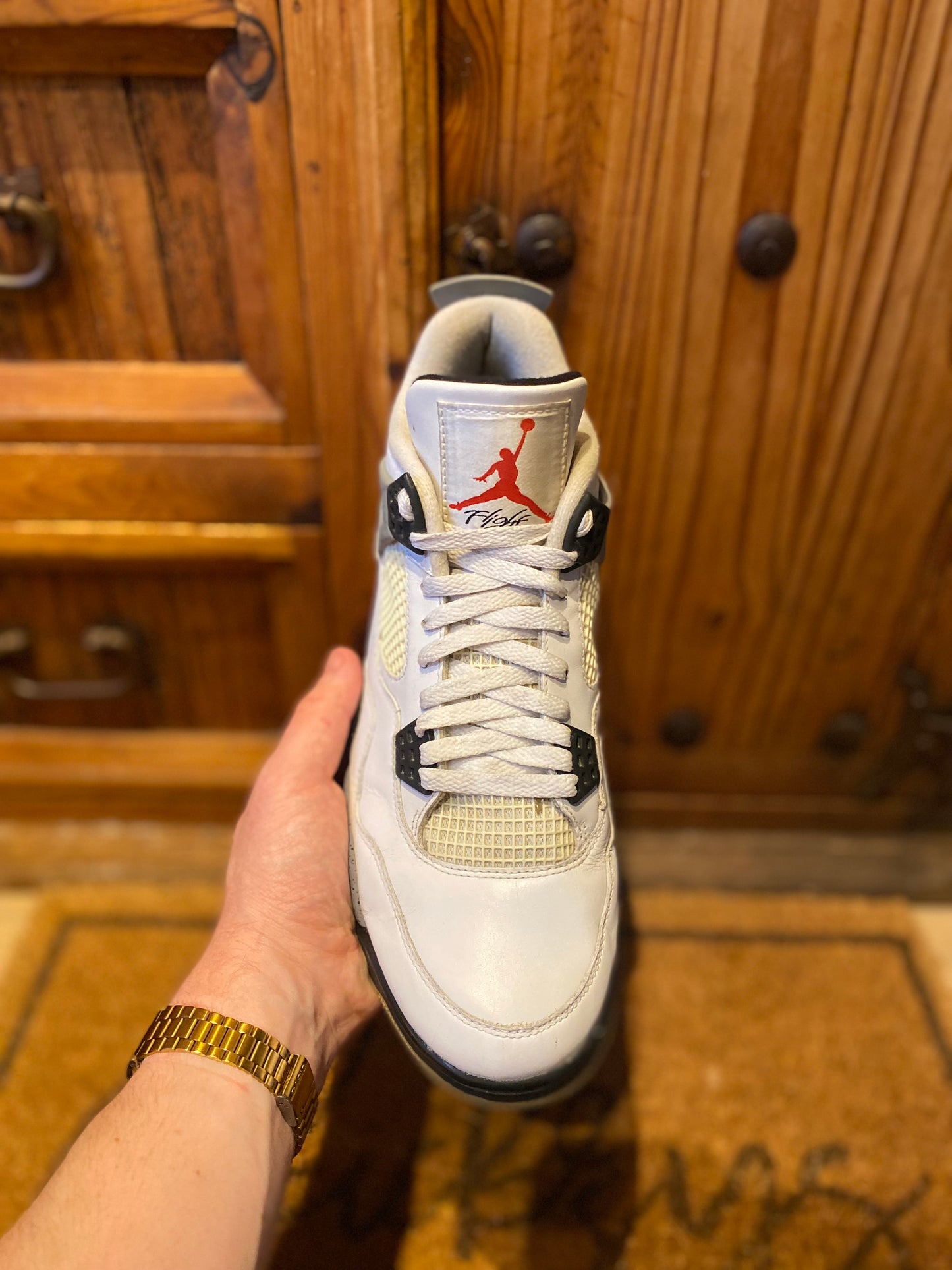 JORDAN 4 ‘WHITE CEMENT’ 2012 - UK 9.5