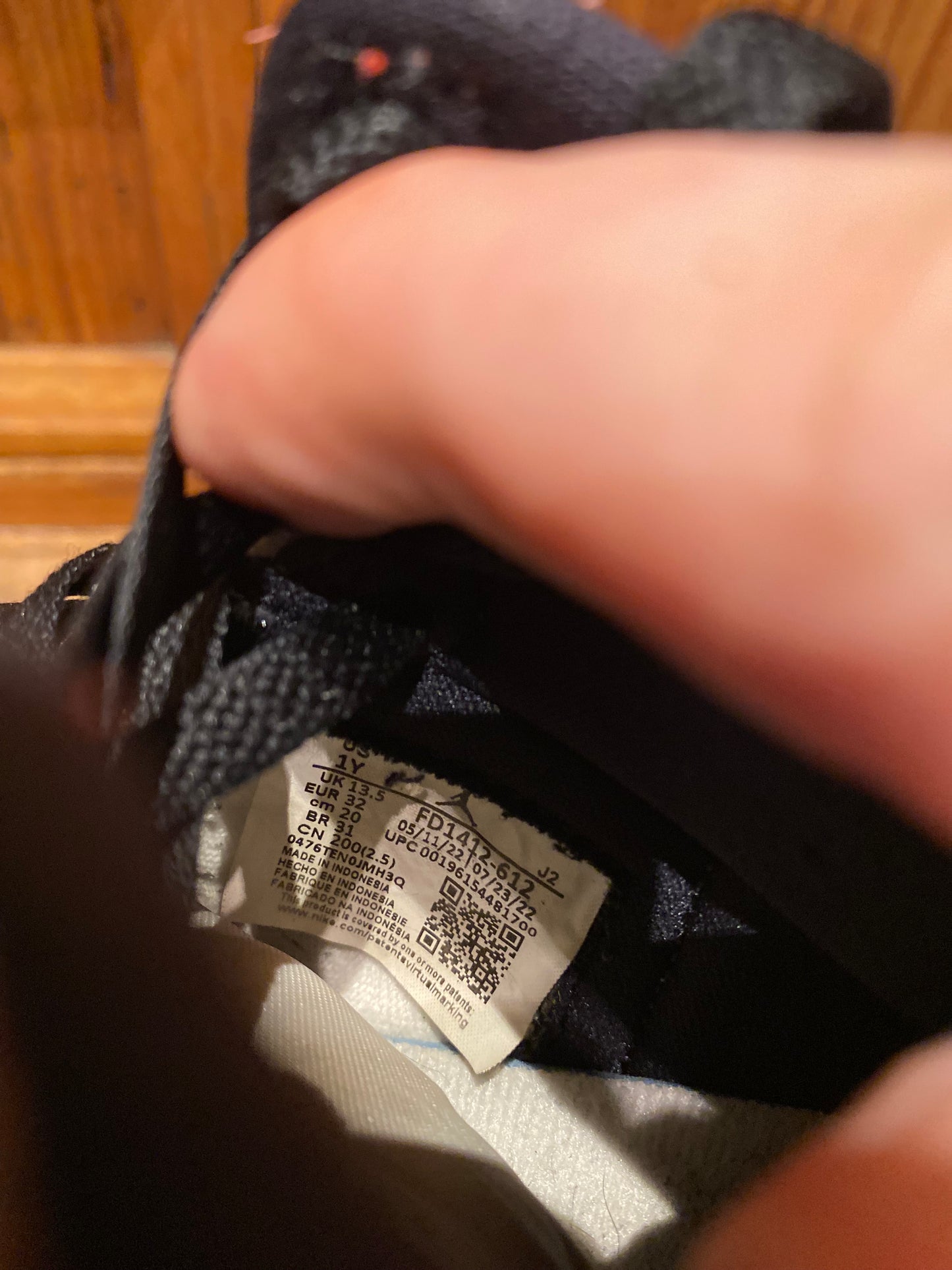 JORDAN 1 HIGH ‘CHICAGO LOST & FOUND’ - UK 13.5 PS