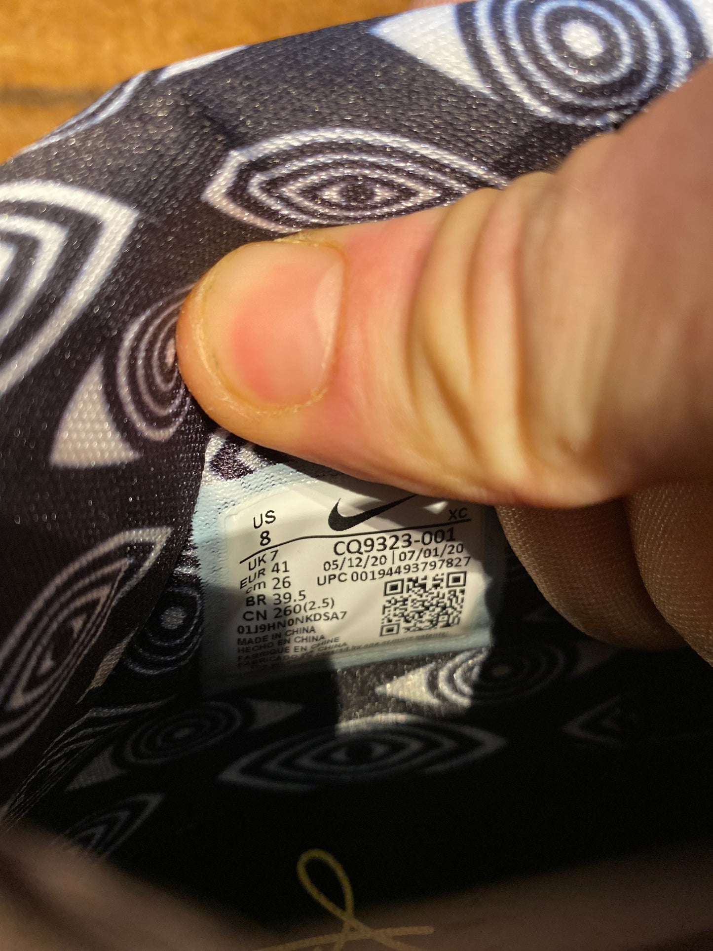 NIKE KYBRID S2 ‘WHAT THE’ - DS - UK 7