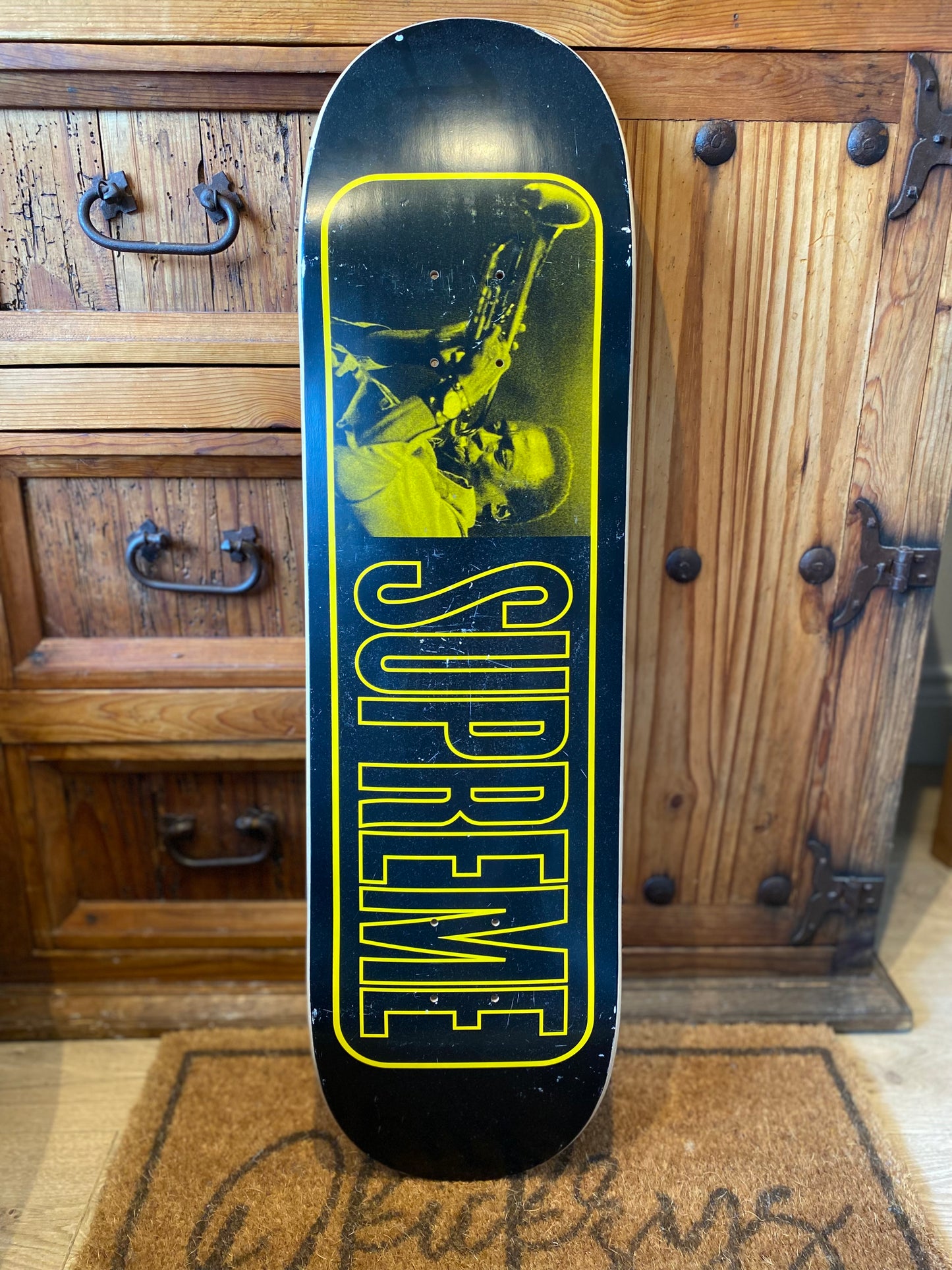 SUPREME MILES DAVIS SKATEBOARD DECK