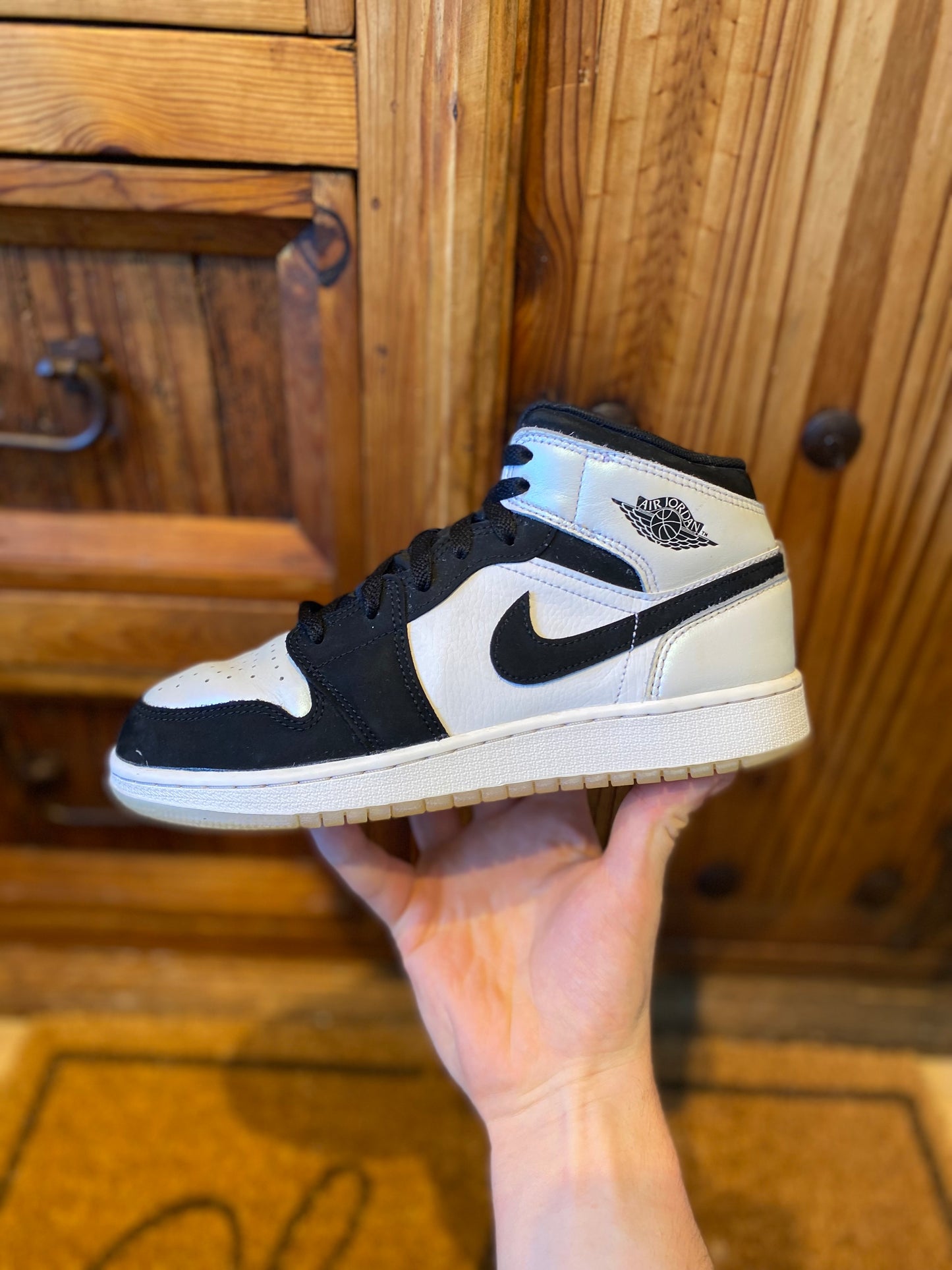 JORDAN 1 MID ‘DIAMOND SHORTS’ - UK 5.5