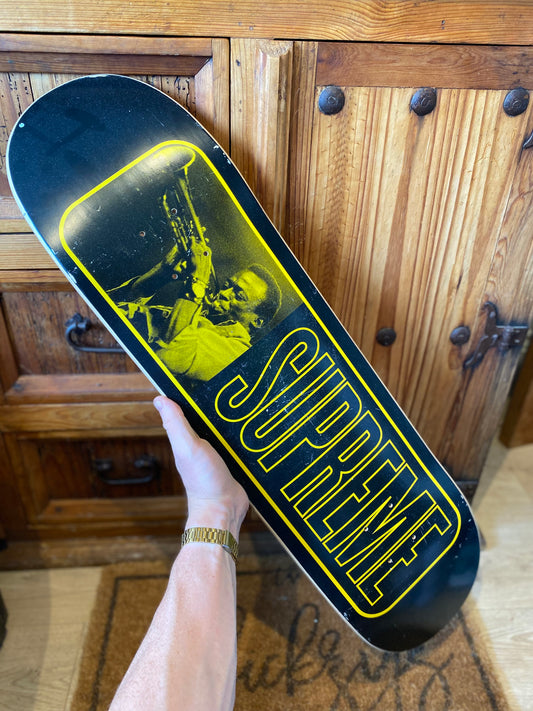 SUPREME MILES DAVIS SKATEBOARD DECK