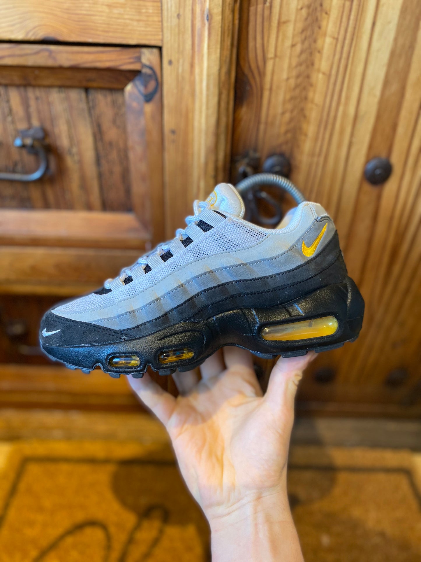 NIKE AIR MAX 95 ‘BLACK LASER ORANGE’ - UK 5