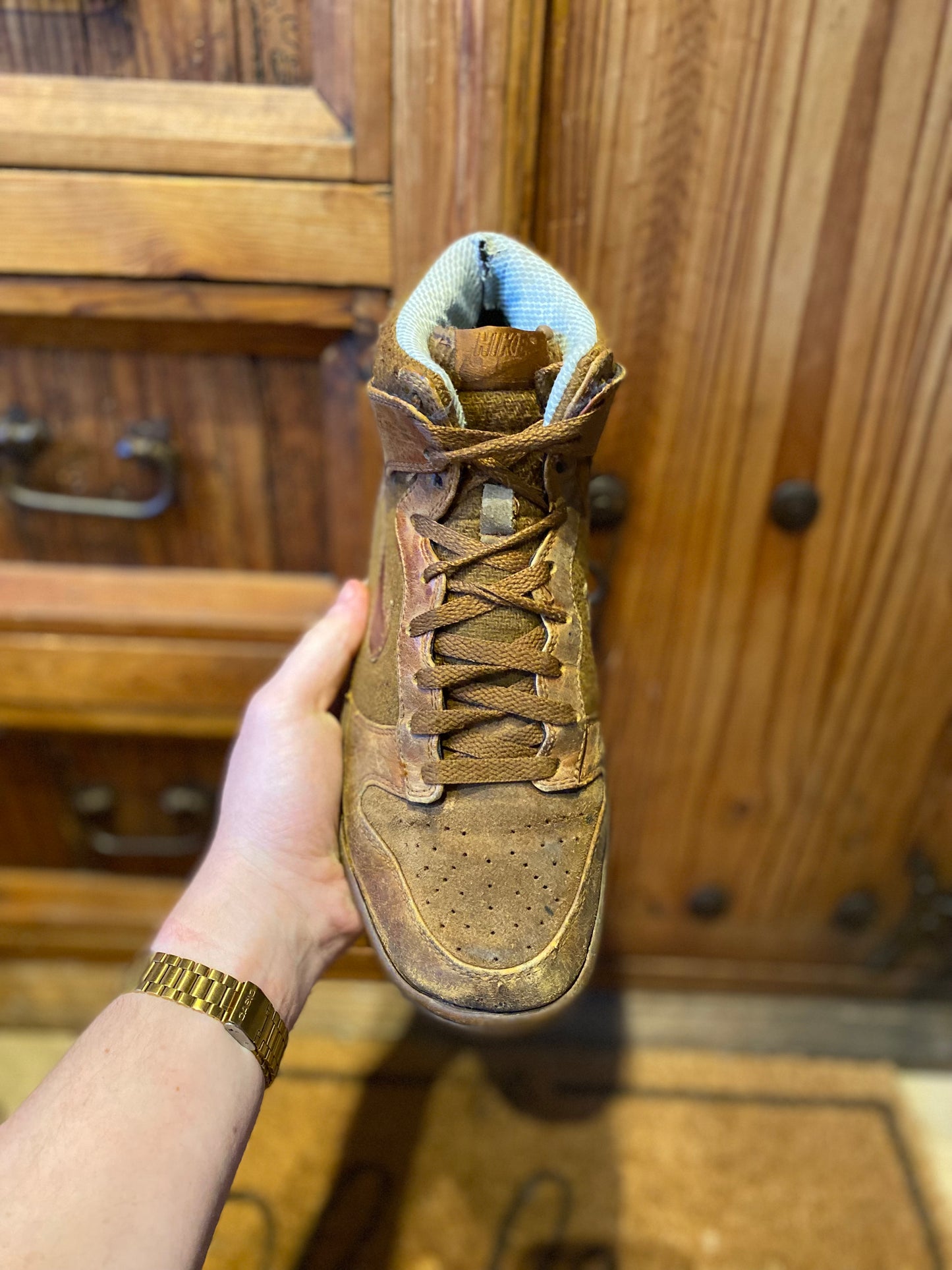 NIKE DUNK HIGH ‘SUPREME SPARK’ 2008 *RARE* - UK 8.5