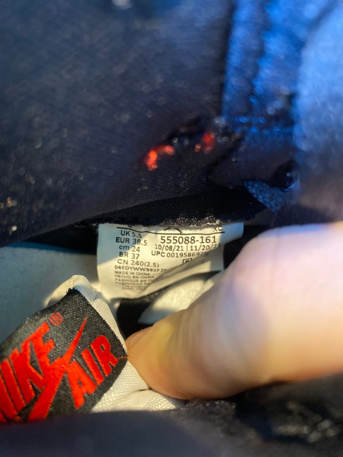 JORDAN 1 HIGH ‘HERITAGE’ - UK 5.5