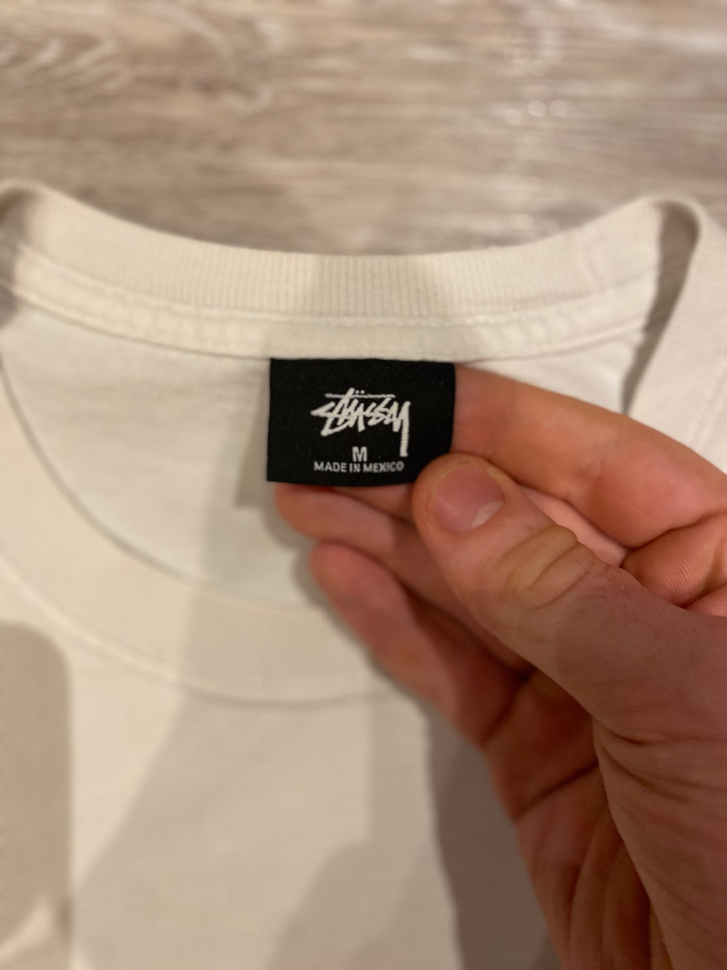 STÜSSY BARCODE TEE - M