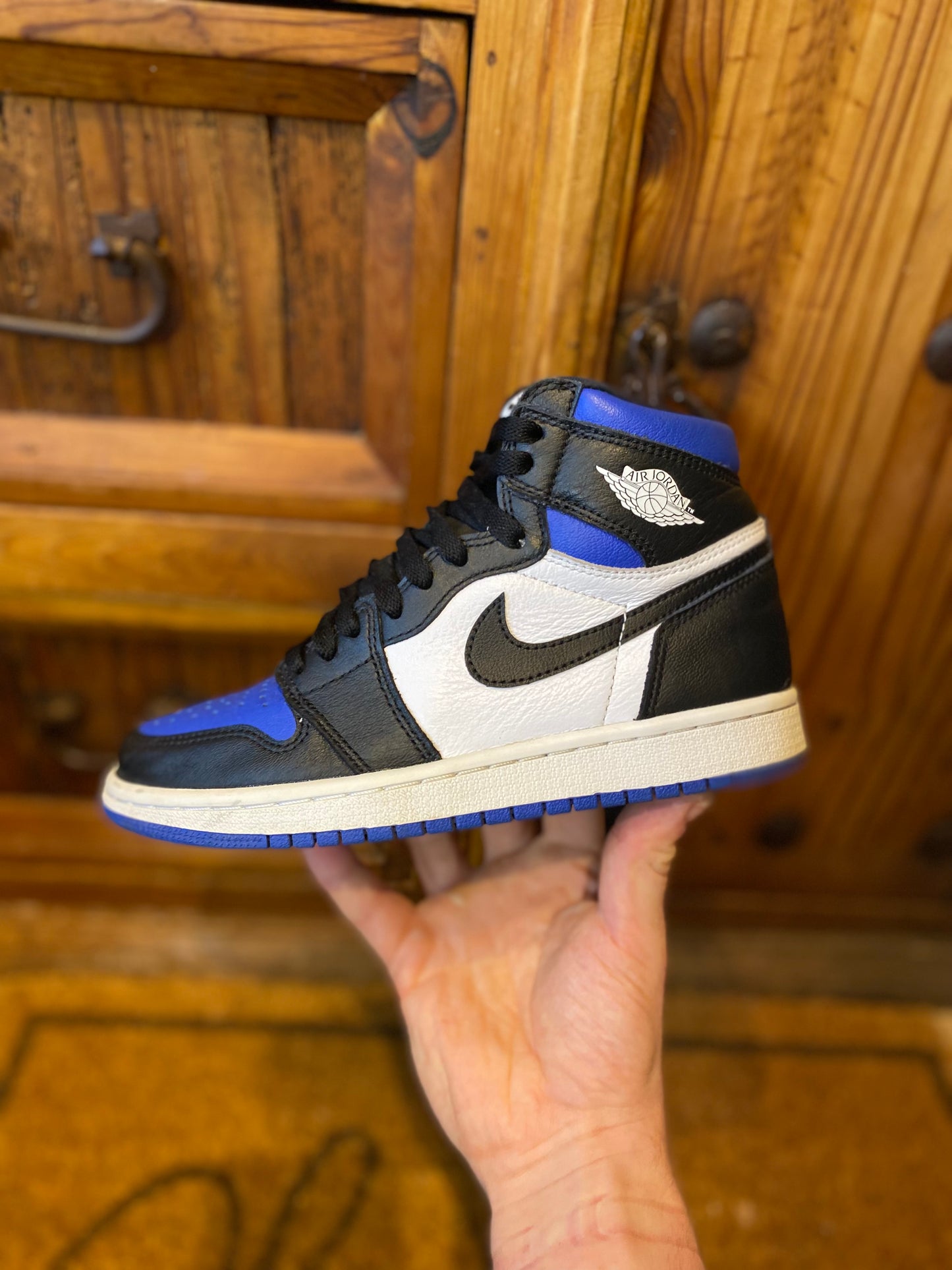 JORDAN 1 HIGH ‘ROYAL TOE’ - UK 4.5