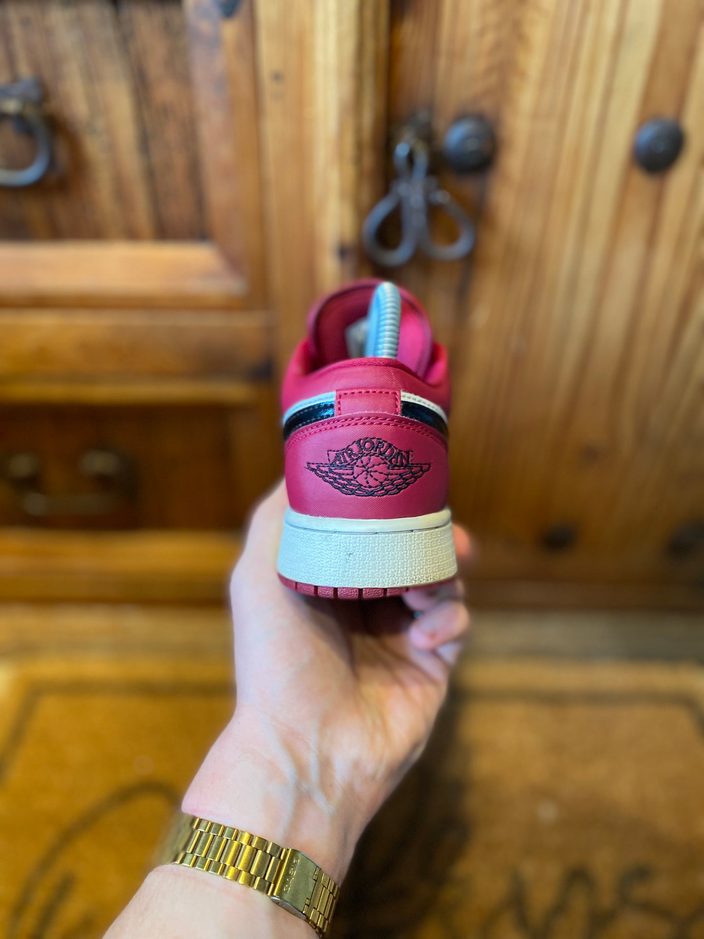 JORDAN 1 LOW ‘NOBLE RED’ - UK 5