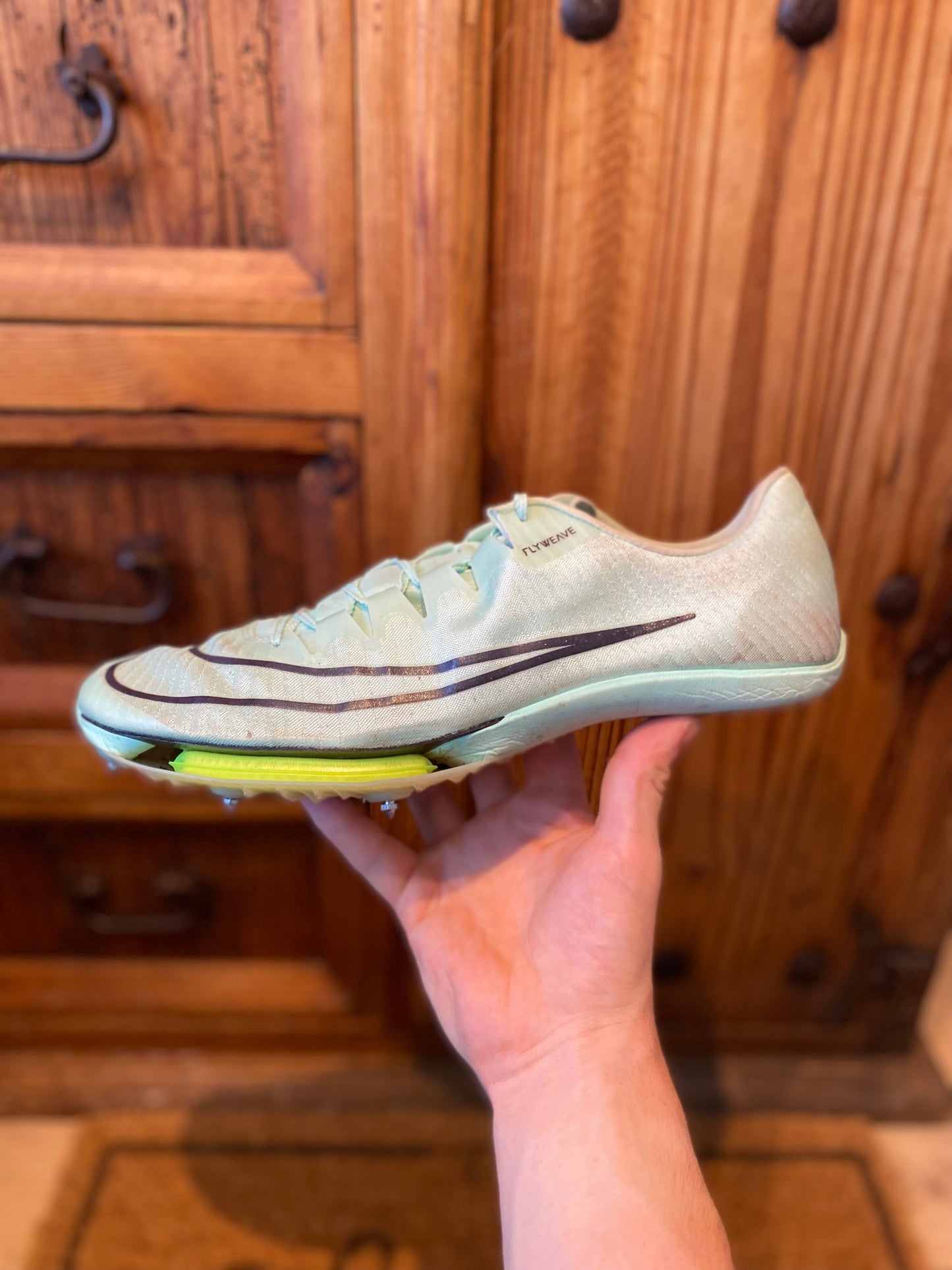 NIKE AIR ZOOM MAXFLY SPRINT SPIKES ‘MINT FOAM’ - UK 14