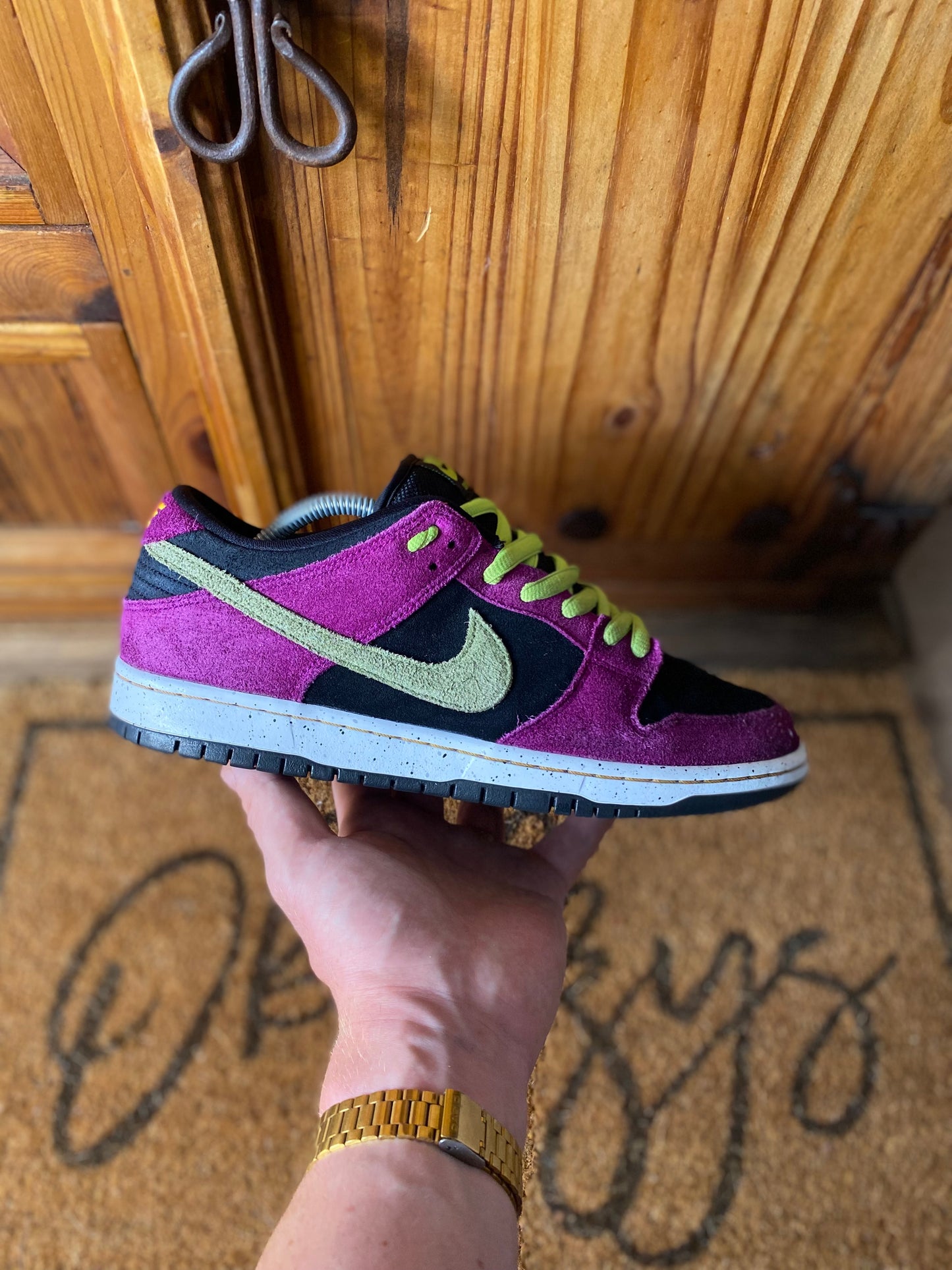 NIKE SB DUNK LOW ACG TERRA ‘RED PLUM’ - UK 8.5