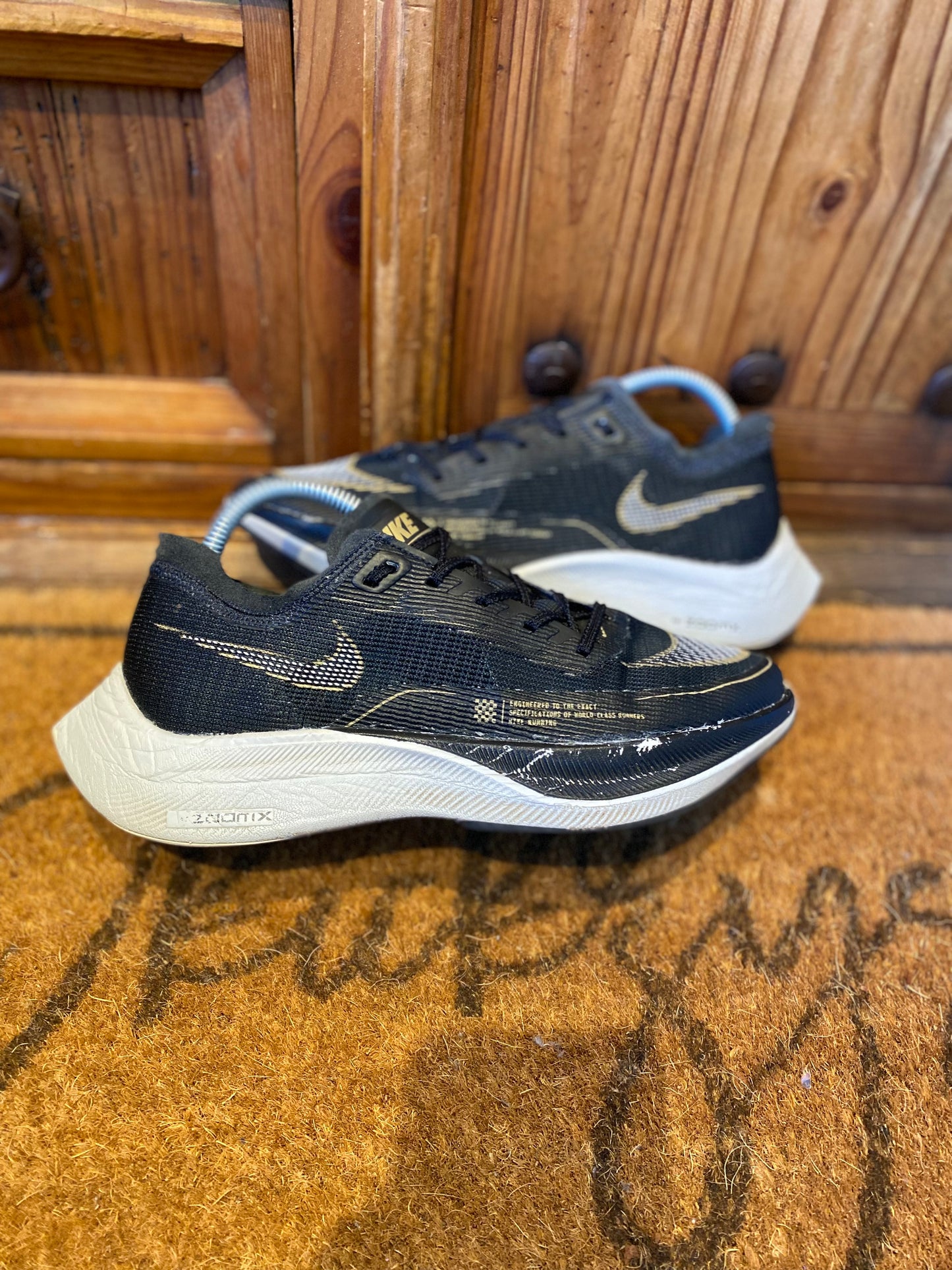 NIKE ZOOMX VAPORFLY NEXT% 2 ‘BLACK METALLIC GOLD COIN’ - UK 6.5