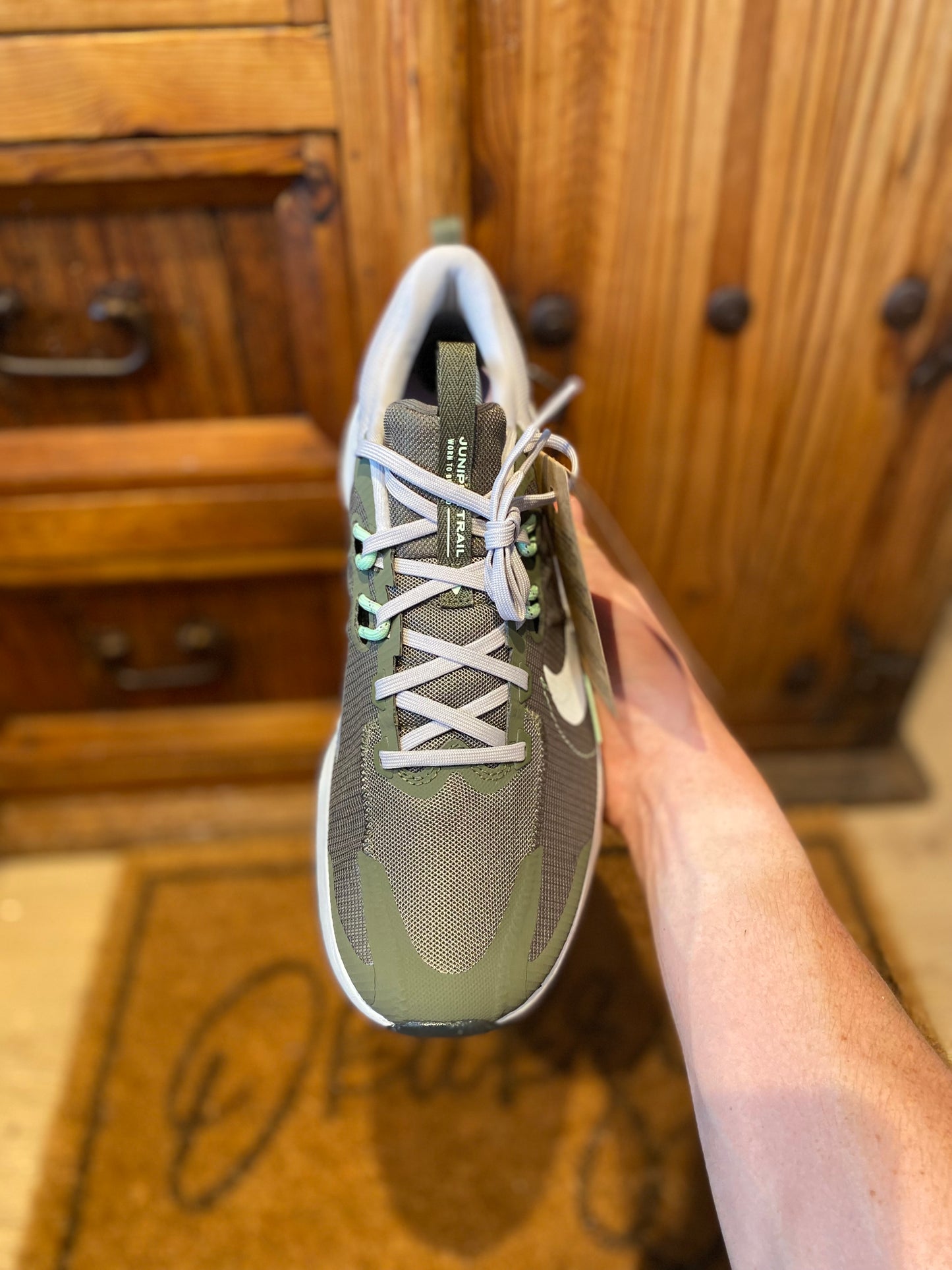 NIKE JUNIPER TRAIL 2 NEXT NATURE ‘MEDIUM OLIVE’ - BNWT - UK 11