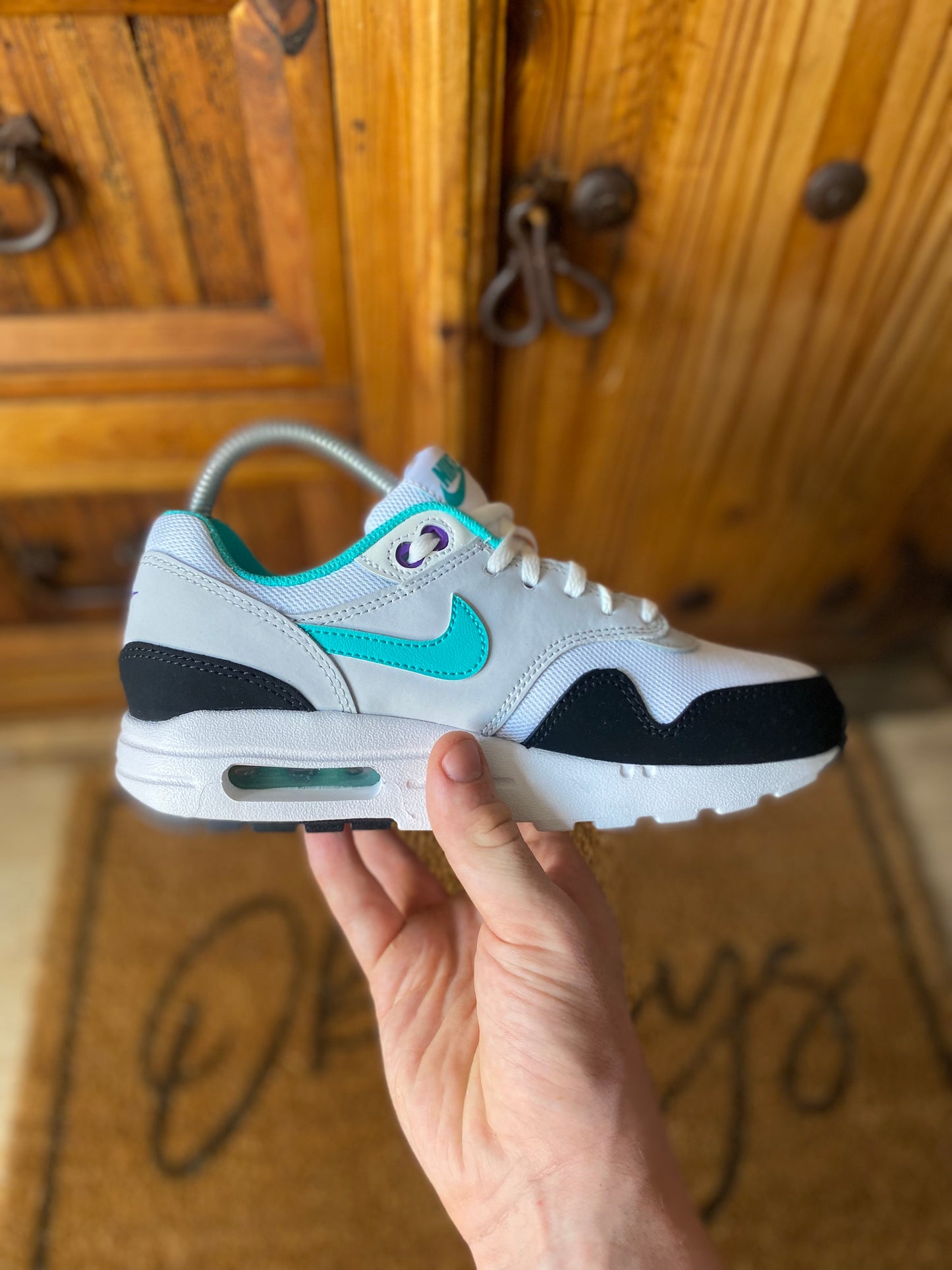 NIKE AIR MAX 1 ‘COURT PURPLE HYPER JADE’ - UK 4.5