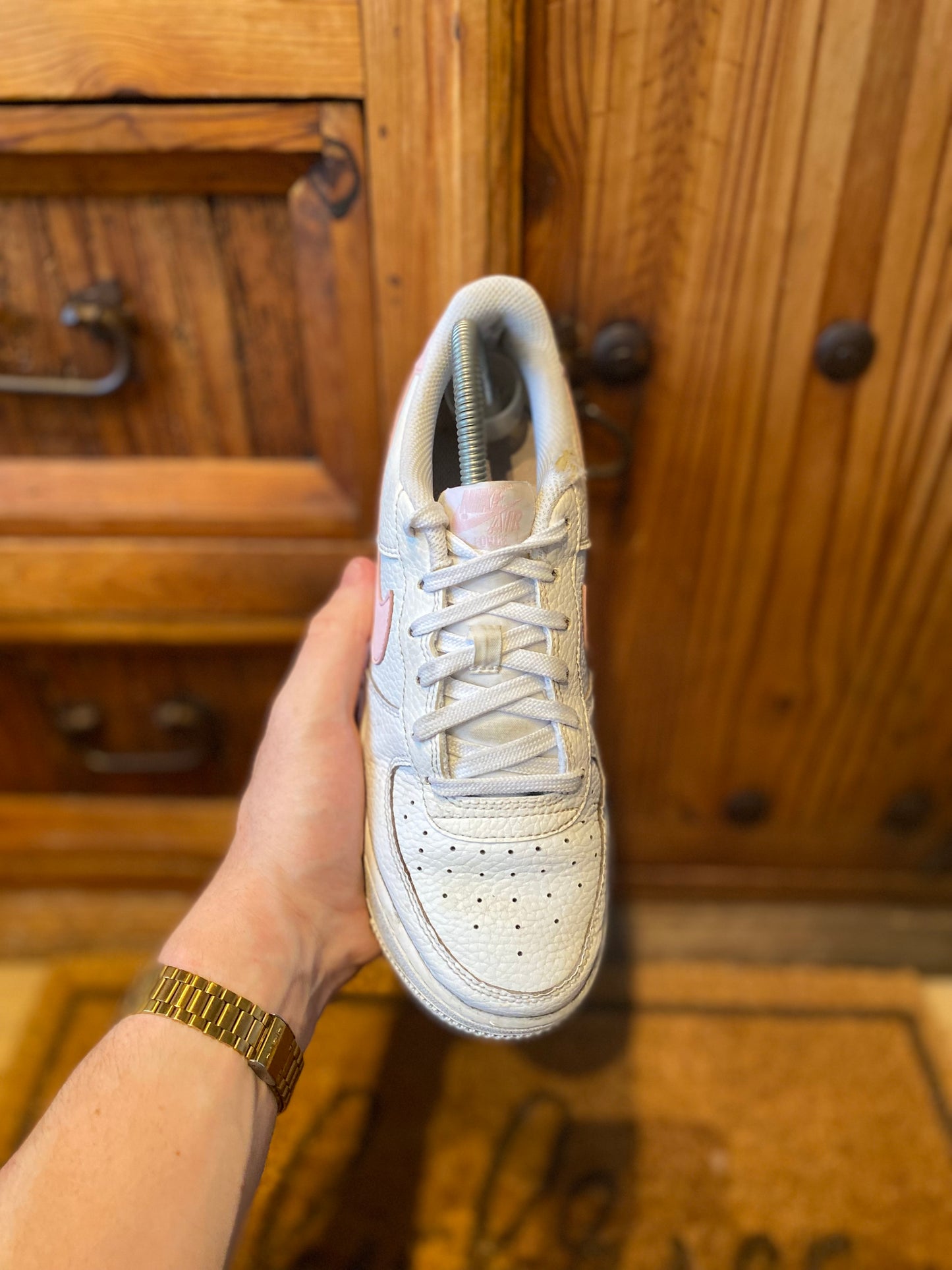 NIKE AIR FORCE 1 ‘PINK FOAM WHITE’ - UK 5.5