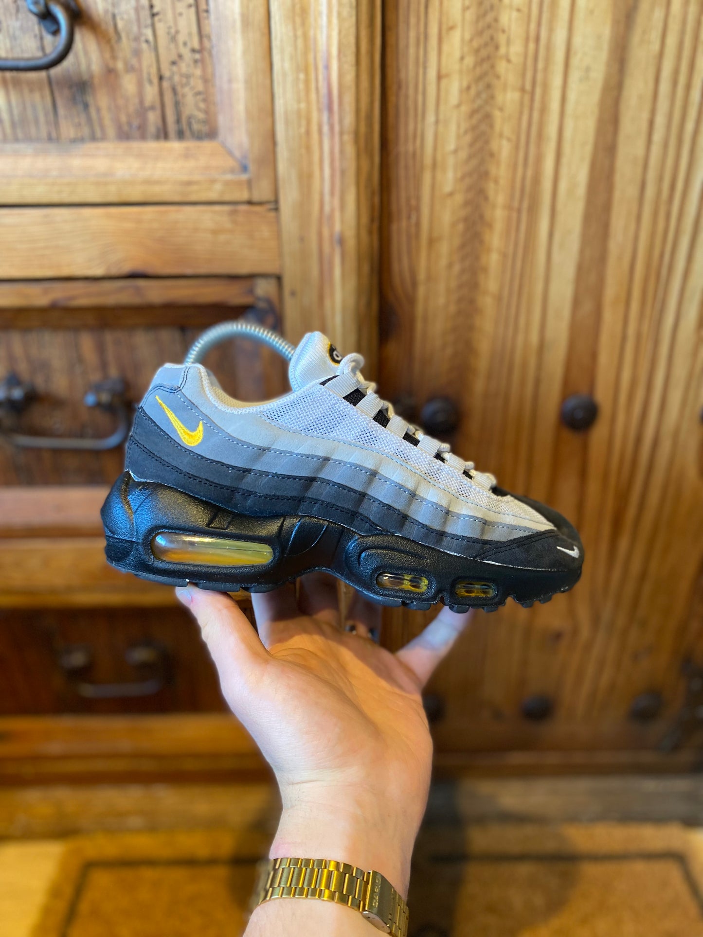 NIKE AIR MAX 95 ‘BLACK LASER ORANGE’ - UK 5