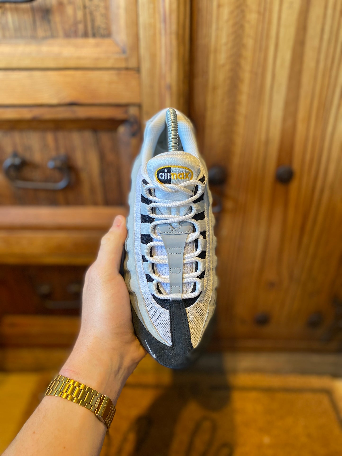 NIKE AIR MAX 95 ‘BLACK LASER ORANGE’ - UK 5