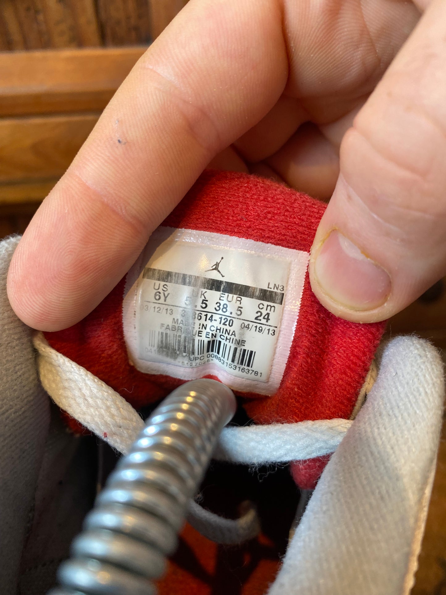 JORDAN 3 ‘FIRE RED’ - UK 5.5
