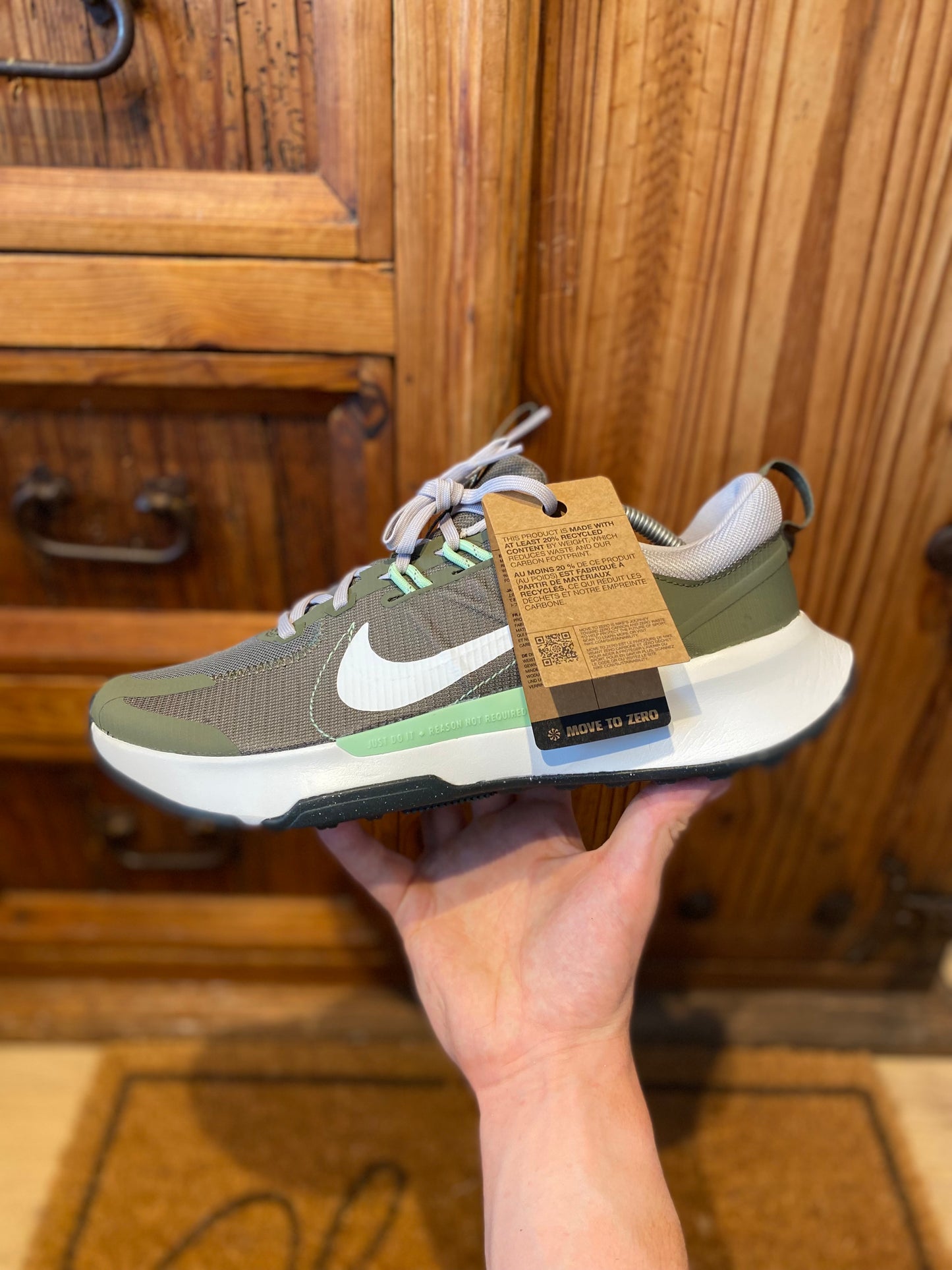 NIKE JUNIPER TRAIL 2 NEXT NATURE ‘MEDIUM OLIVE’ - BNWT - UK 11