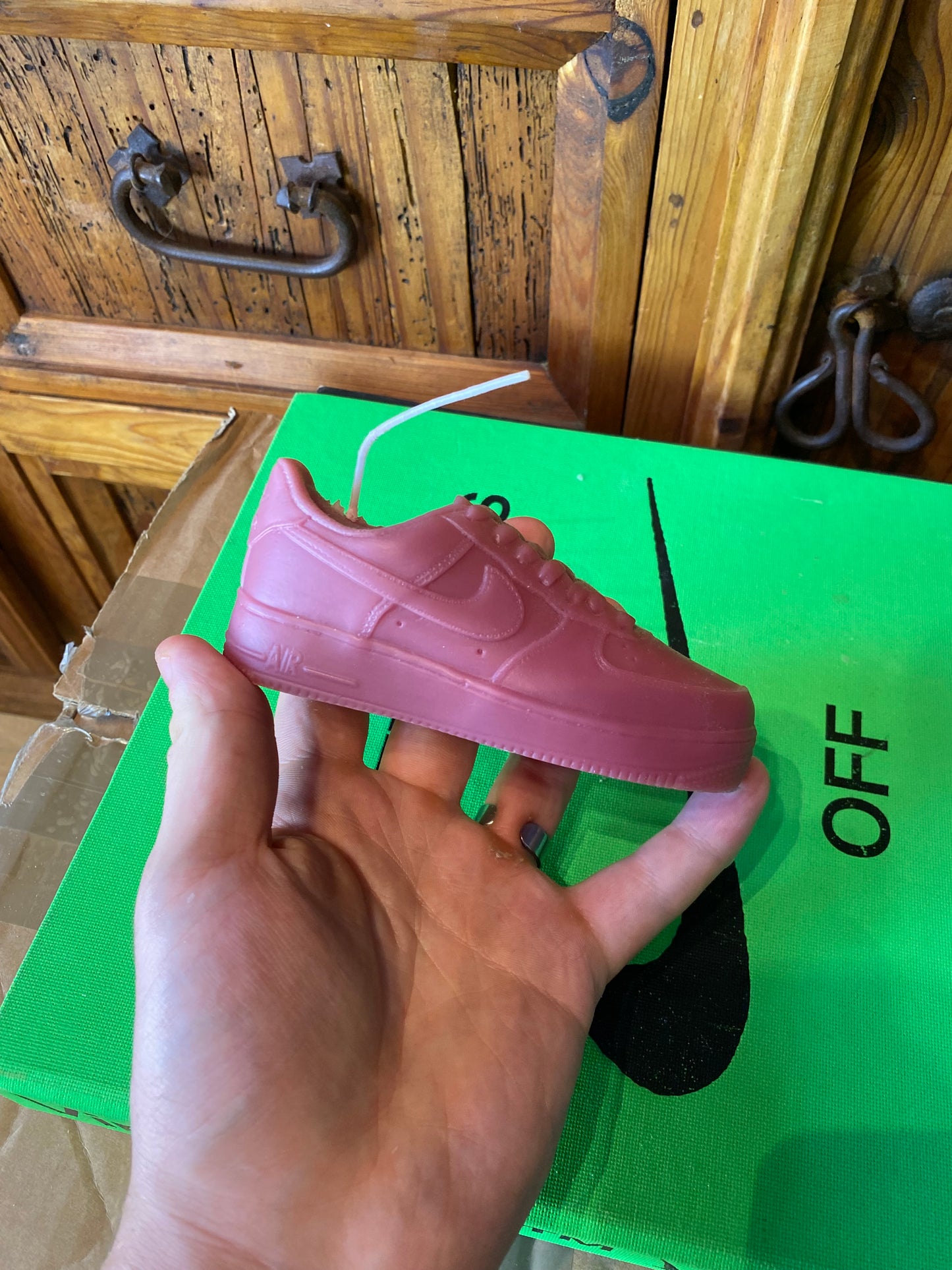 NIKE AIR FORCE 1 SNEAKER CANDLE *unscented* - #0023