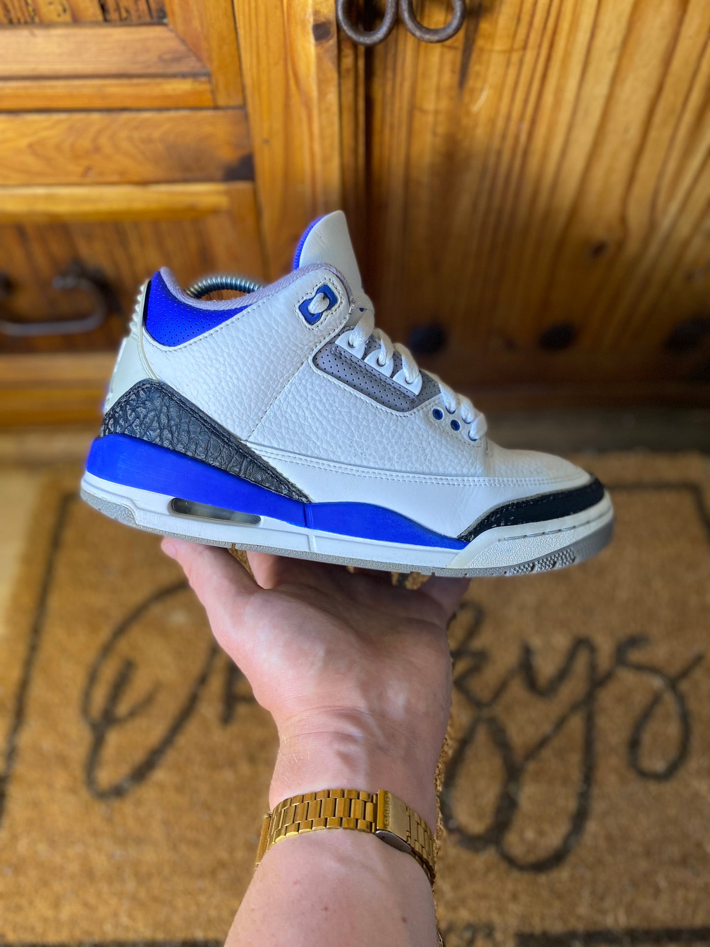 JORDAN 3 ‘RACER BLUE’ - UK 6.5