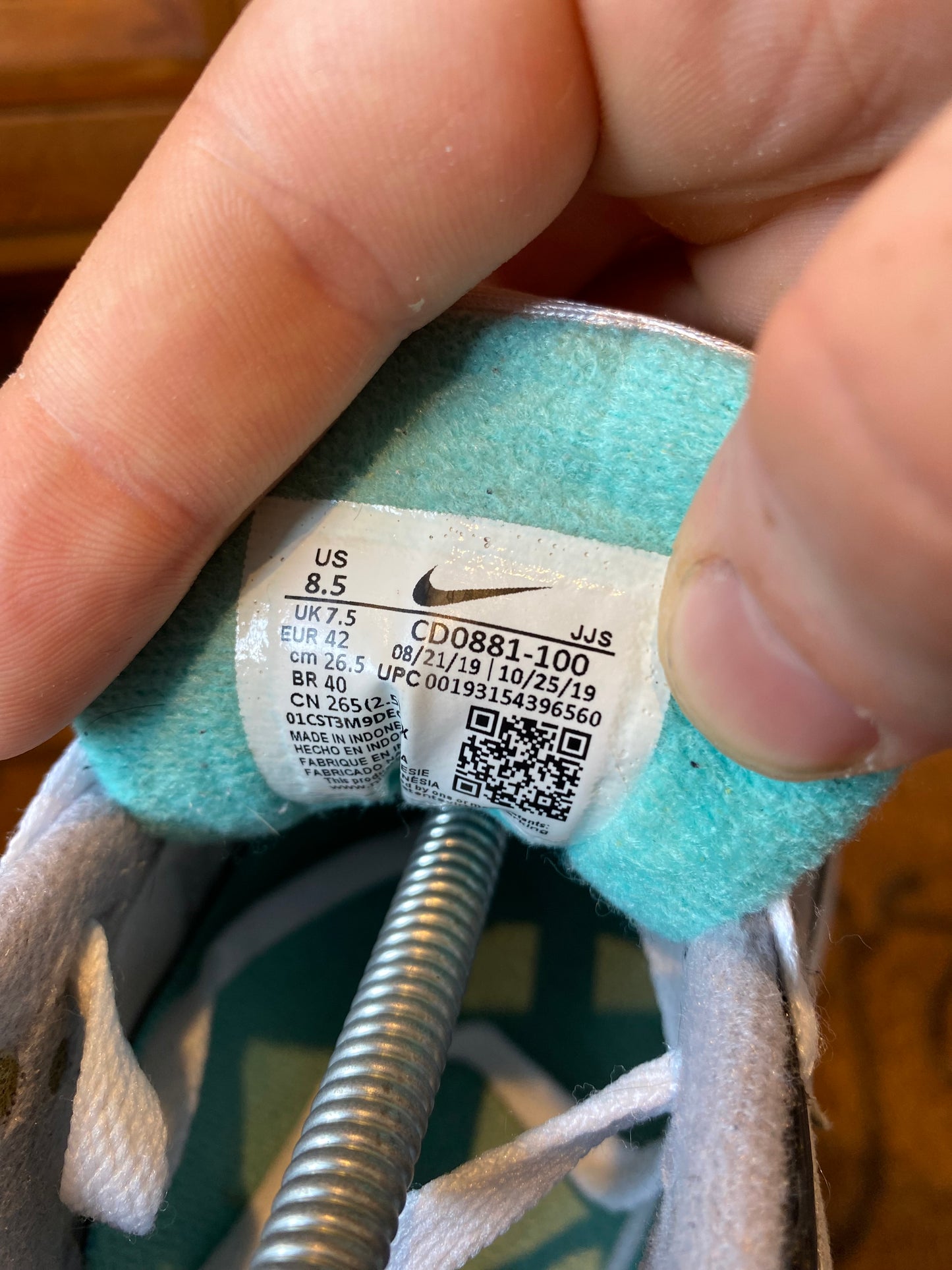 NIKE AIR MAX 90 RECRAFT HYPER TURQUOISE’ - UK 7.5