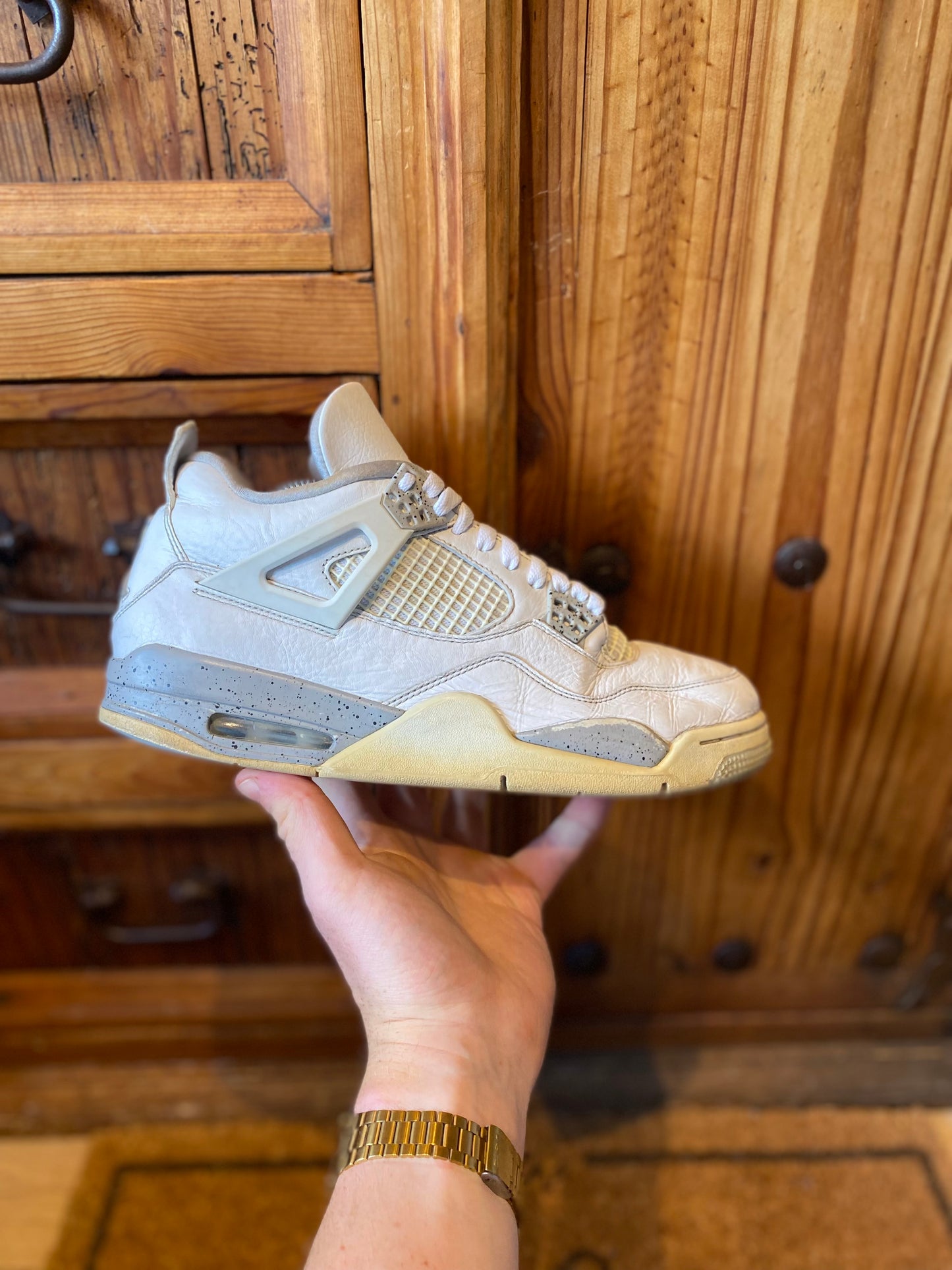 JORDAN 4 ‘WHITE OREO’ - UK 9