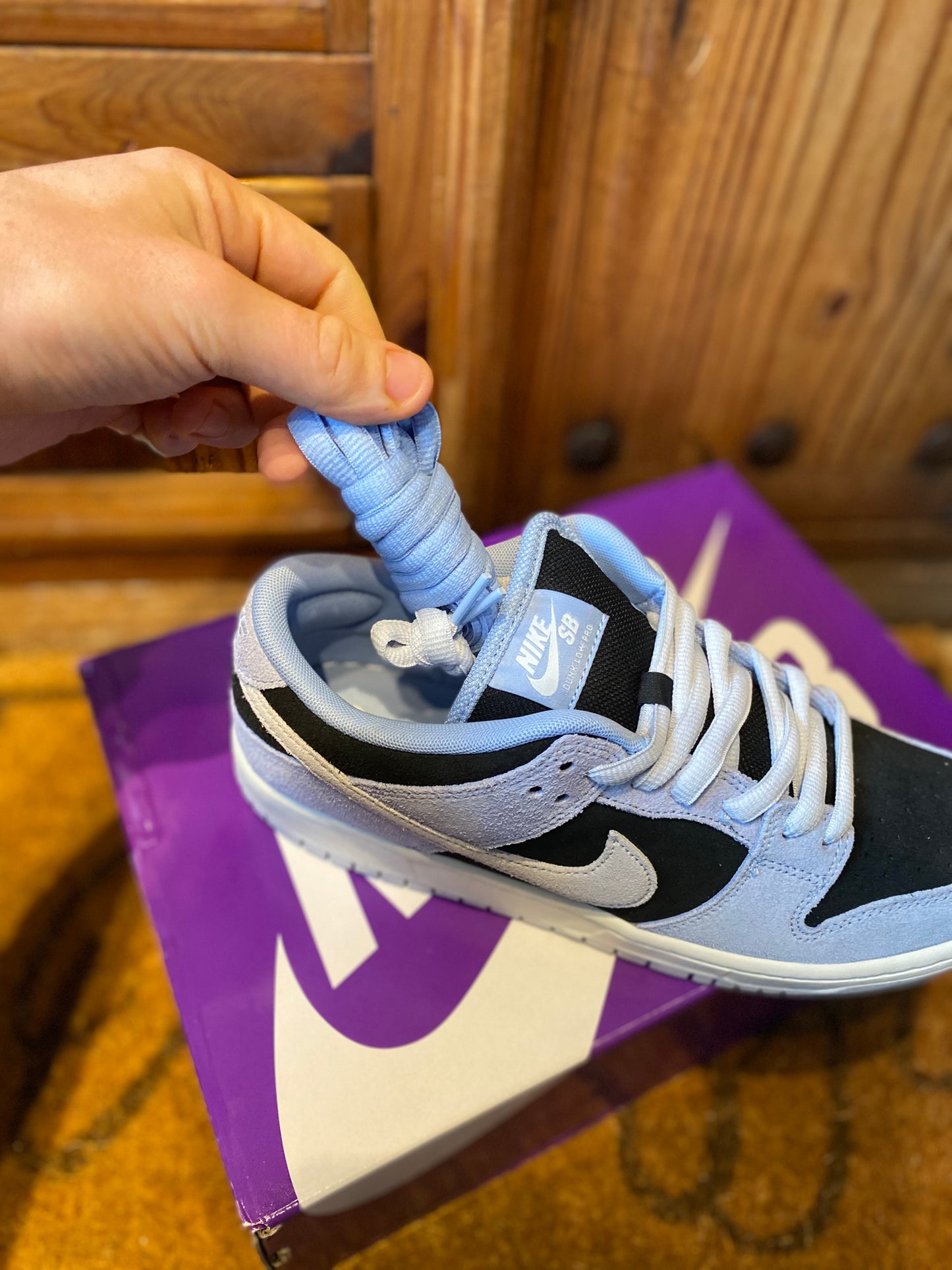 NIKE SB DUNK LOW ‘BLACK ALUMINUM’ - BNIB - UK 8.5