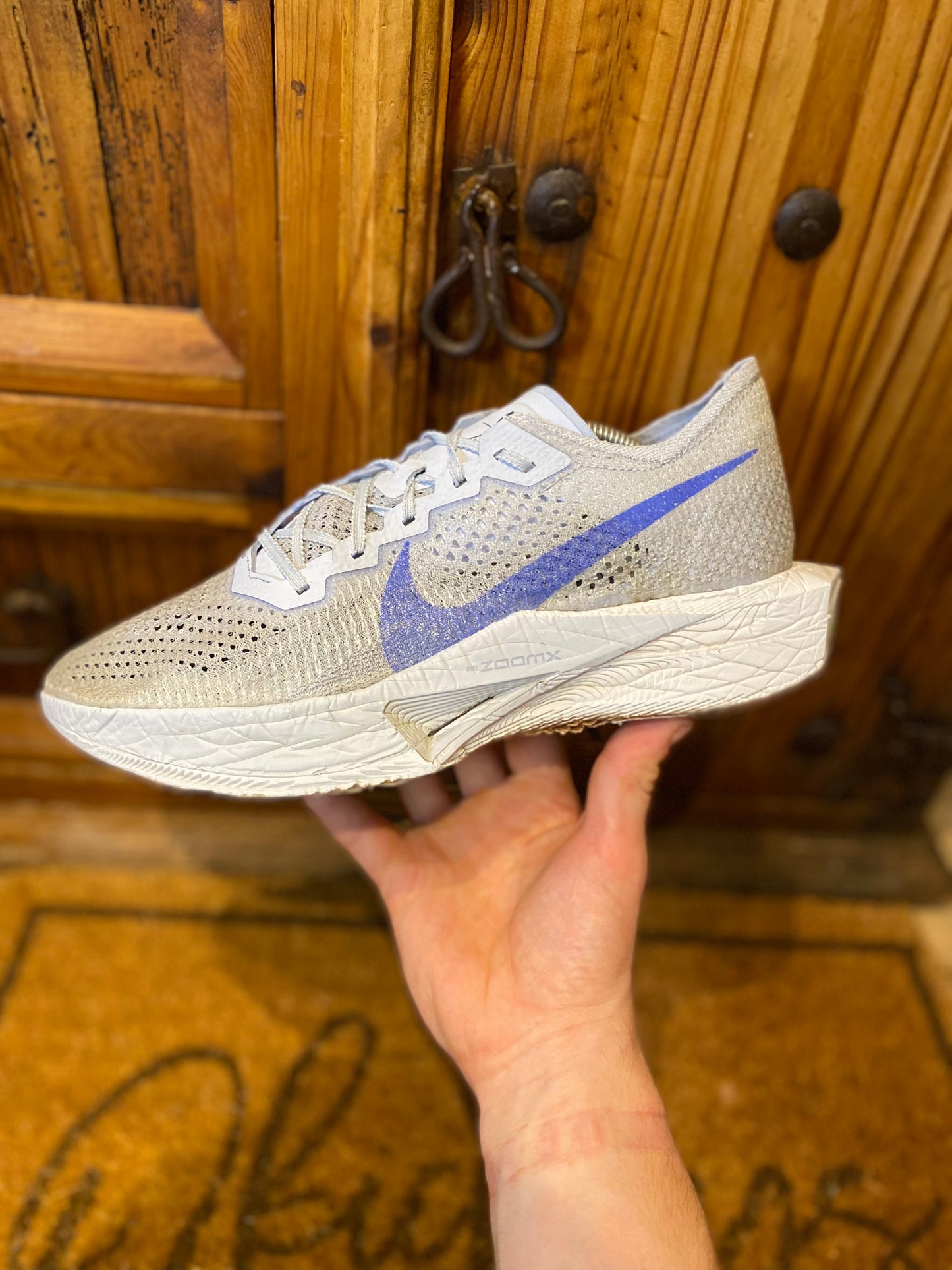 NIKE ZOOMX VAPORFLY 3 ‘FOOTBALL GREY RACER BLUE’ - UK 10.5