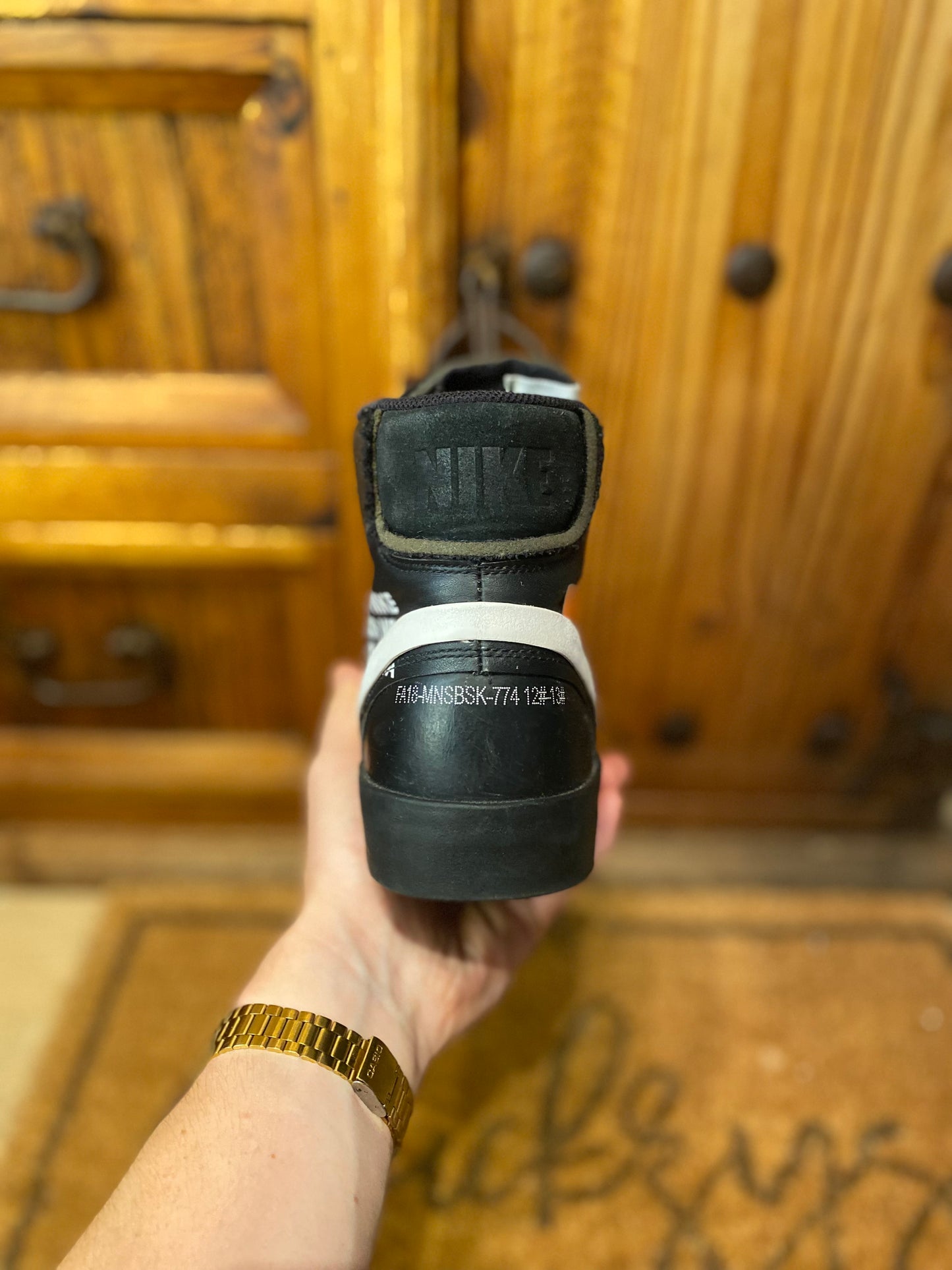 NIKE X OFF WHITE BLAZER MID ‘GRIM REAPER’ - UK 12