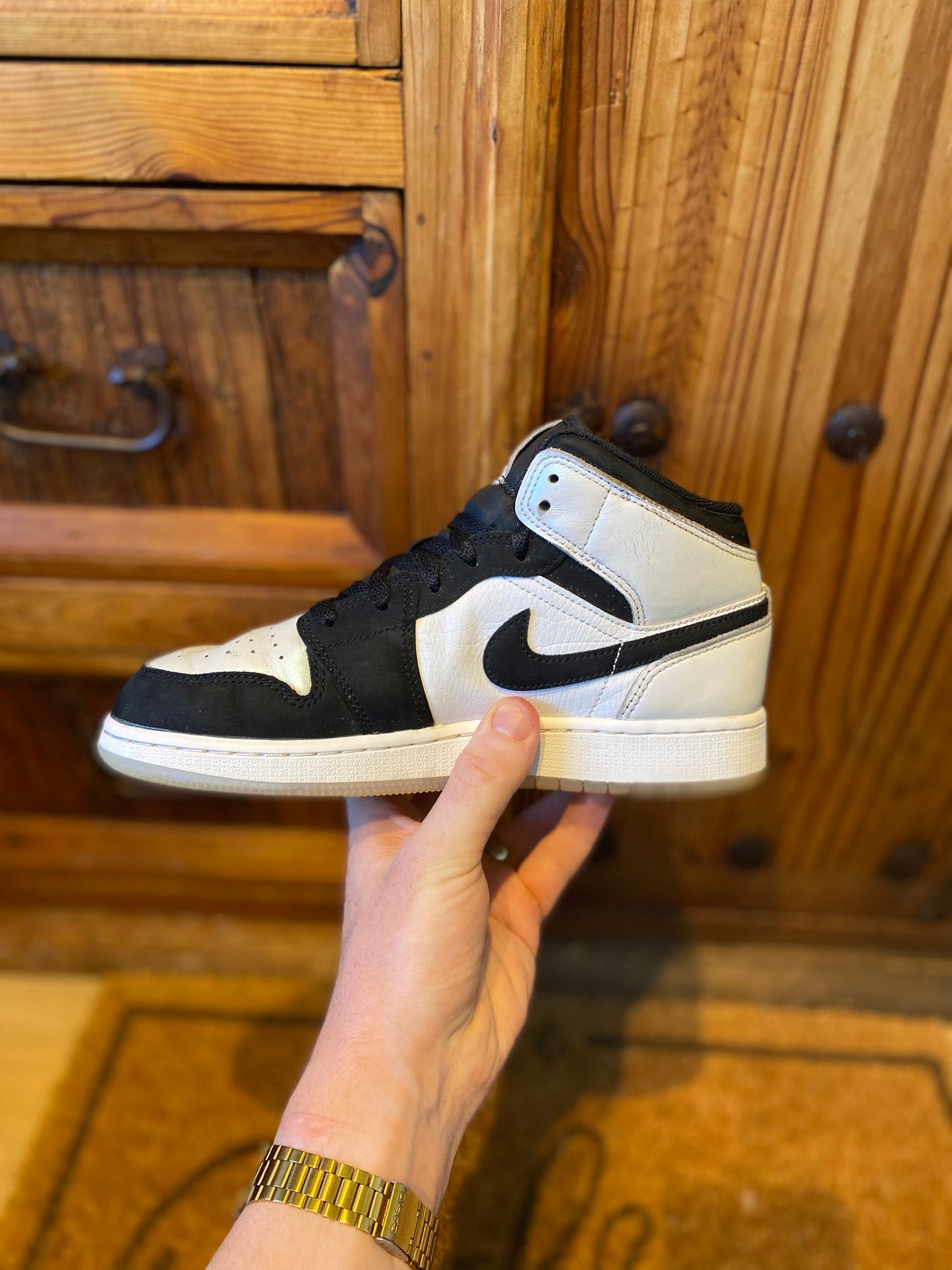 JORDAN 1 MID ‘DIAMOND SHORTS’ - UK 5.5