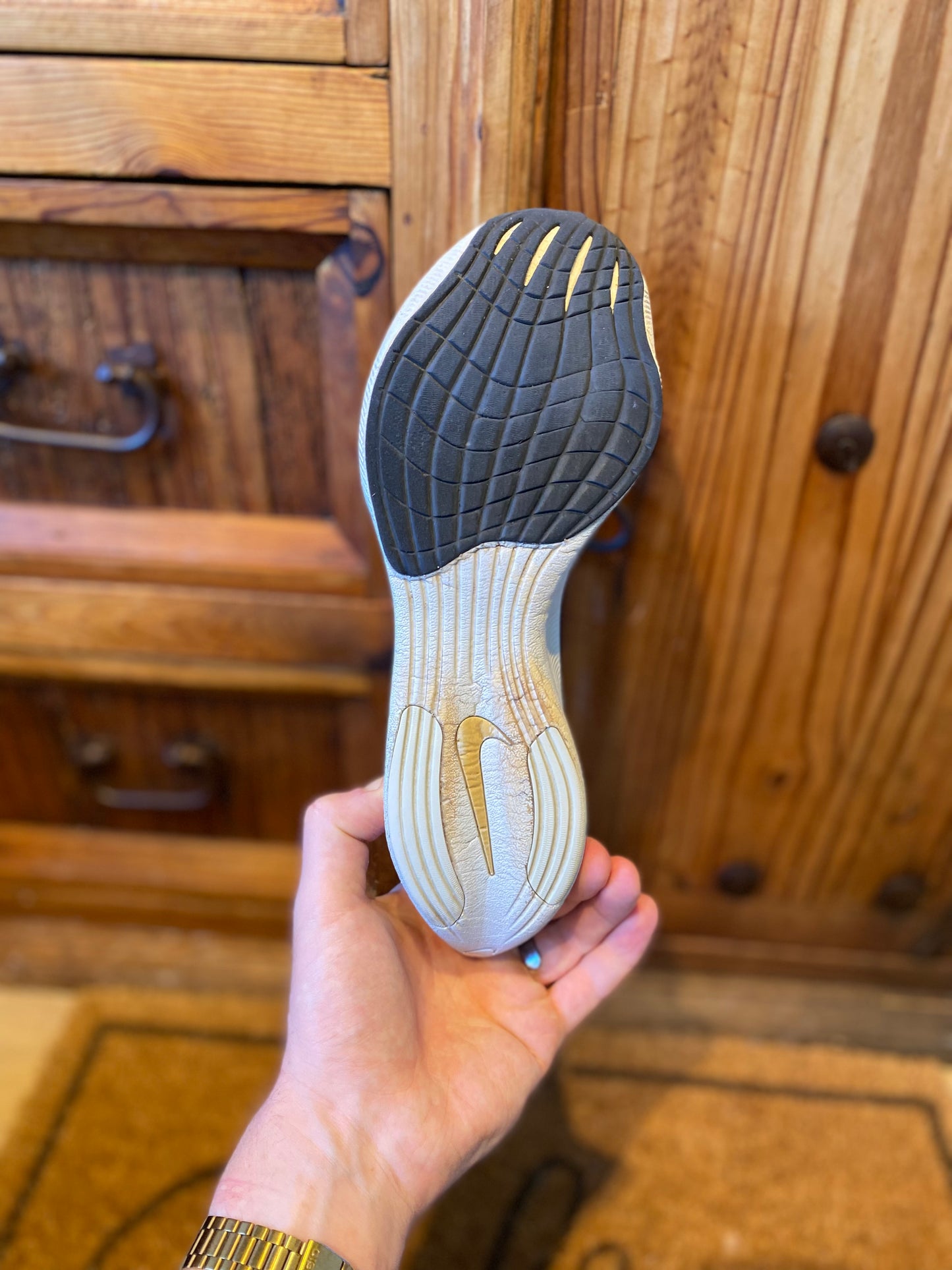 NIKE ZOOMX VAPORFLY NEXT% 2 ‘BLACK METALLIC GOLD COIN’ - UK 6.5
