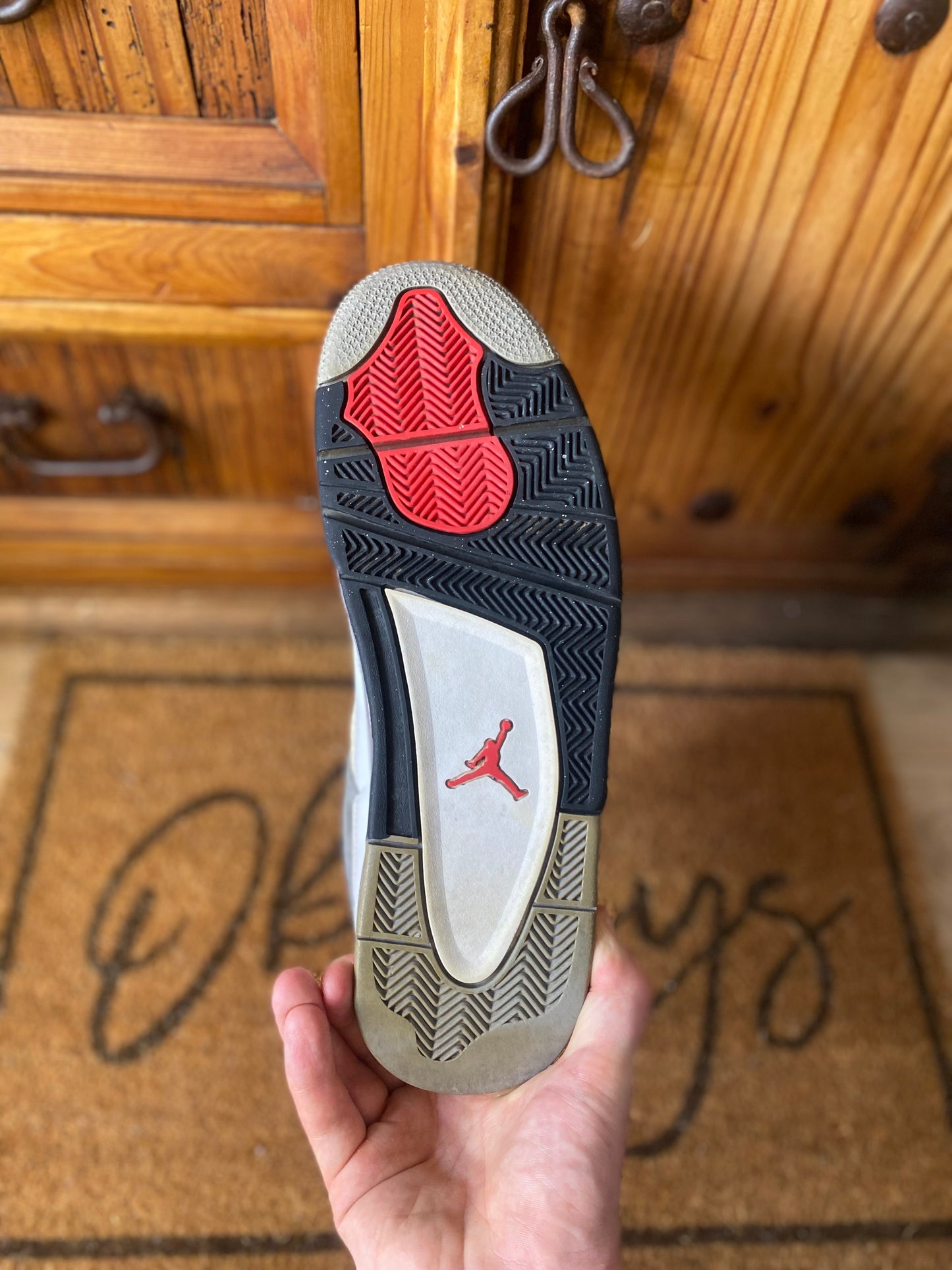 JORDAN 4 ‘WHITE CEMENT’ 2012- UK 12.5