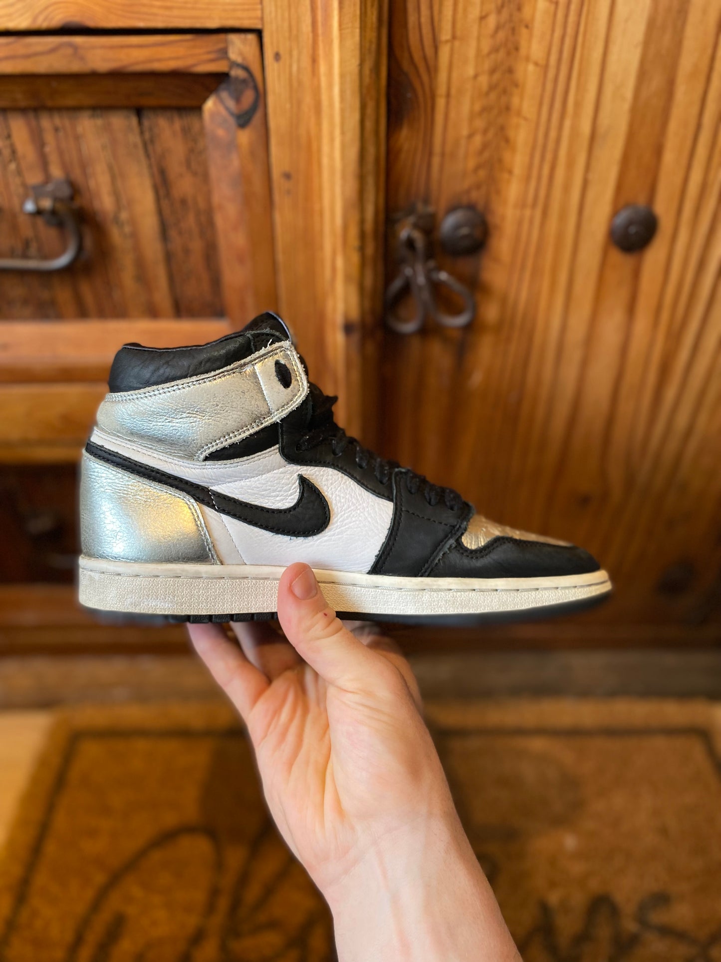 JORDAN 1 HIGH ‘SILVER TOE’ - UK 5.5