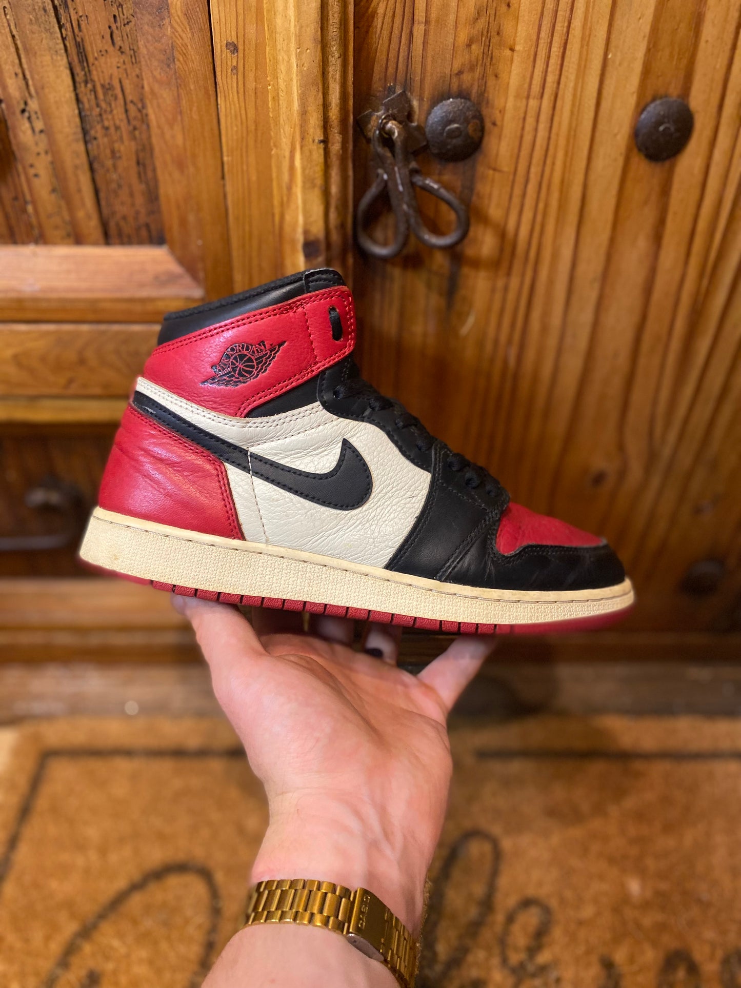 JORDAN 1 HIGH ‘BRED TOE’ - UK 6