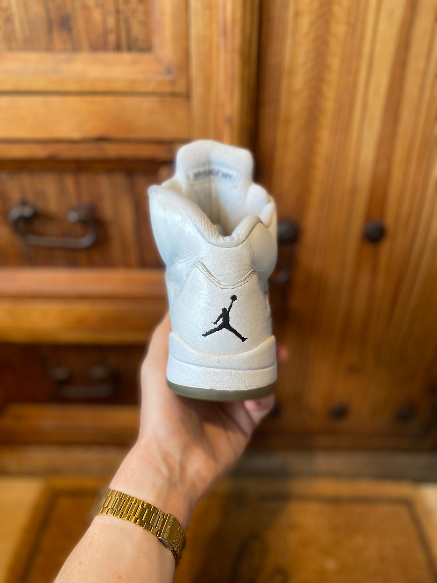 JORDAN 5 ‘WHITE METALLIC’ - UK 7.5