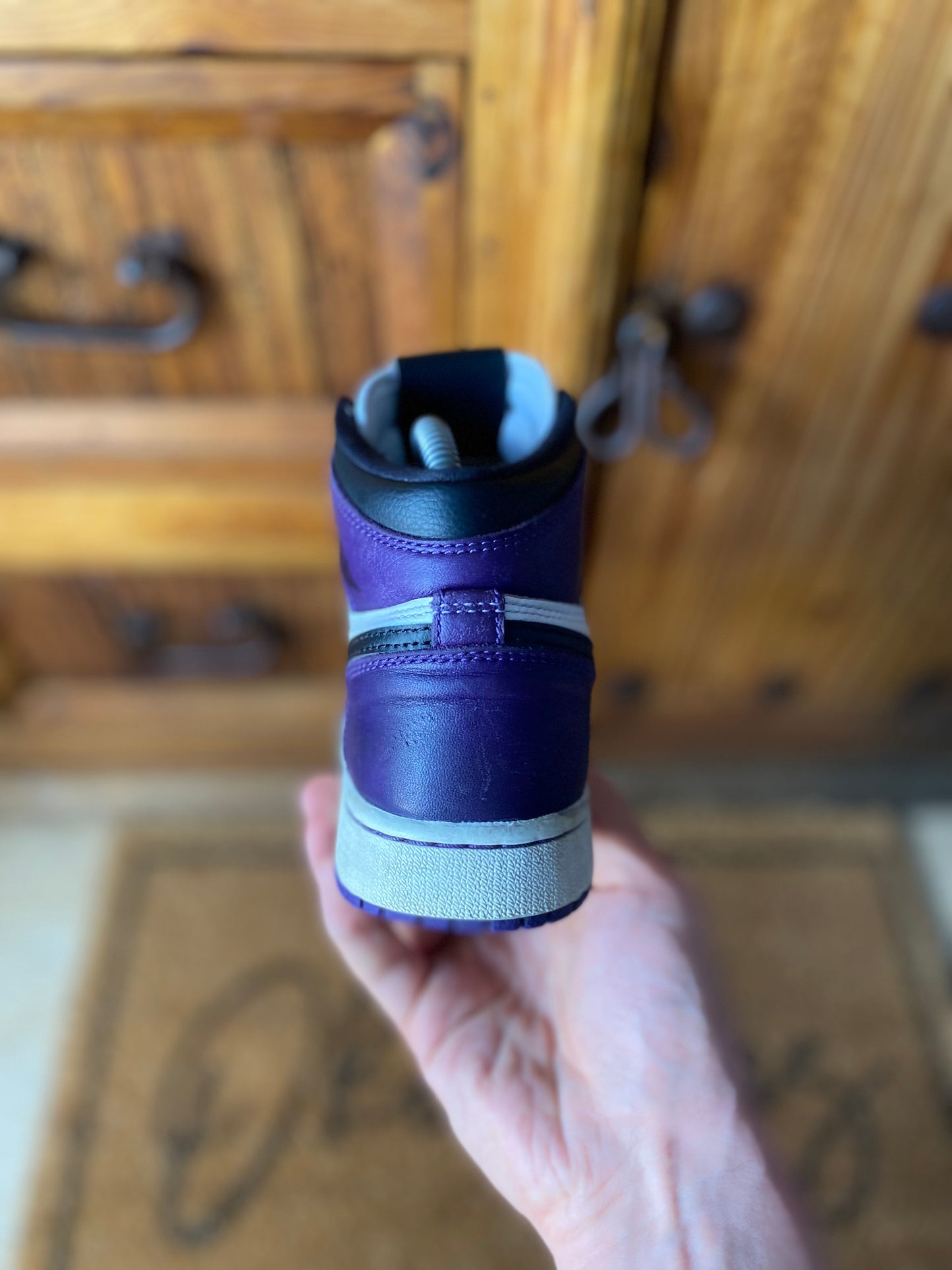 JORDAN 1 HIGH ‘COURT PURPLE WHITE’ - UK 4