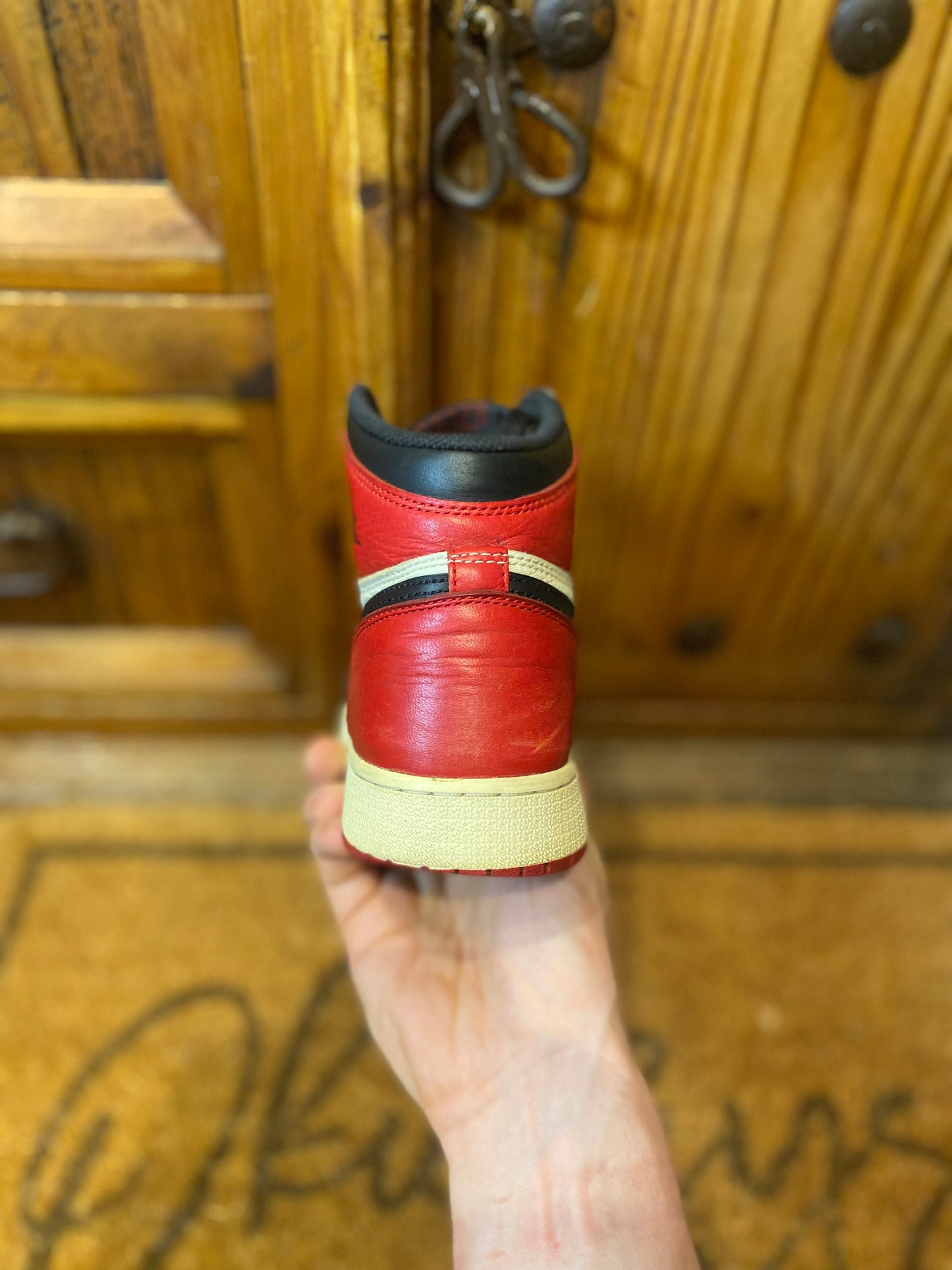 JORDAN 1 HIGH ‘BRED TOE’ - UK 6