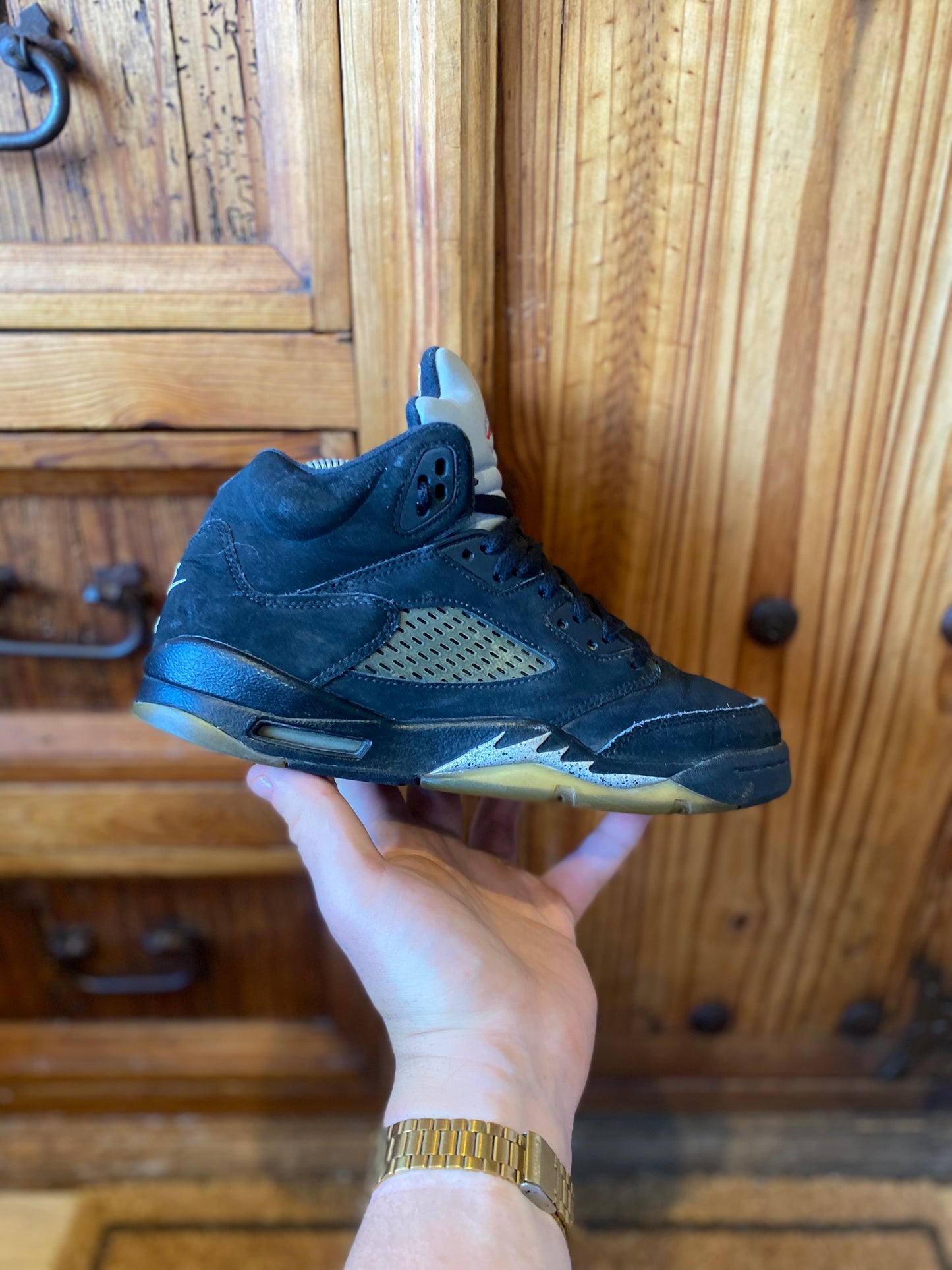 JORDAN 5 ‘BLACK METALLIC’ - UK 6