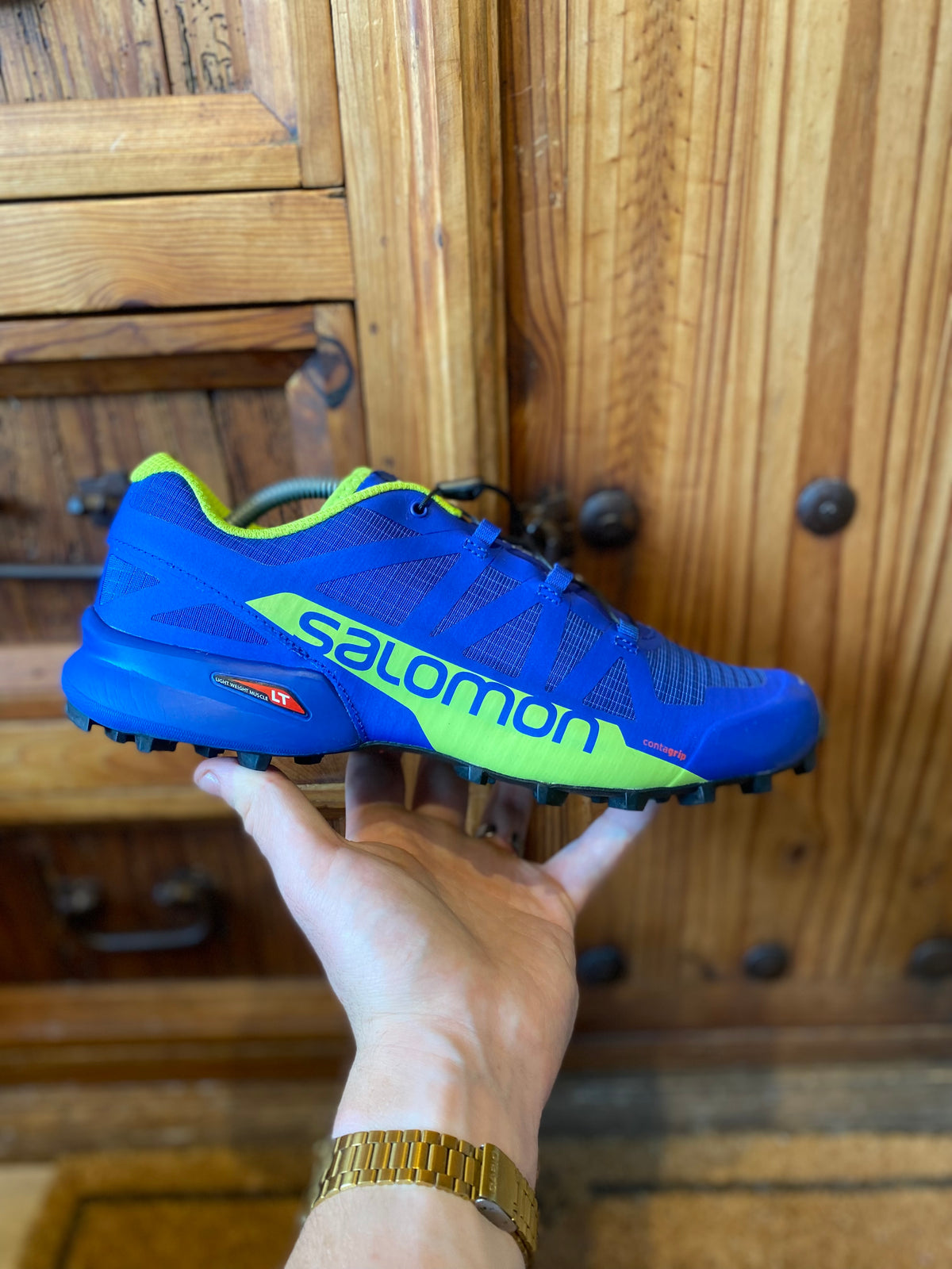SALOMON SPEEDCROSS PRO 2 TRAIL RUNNING SHOES - UK 9.5