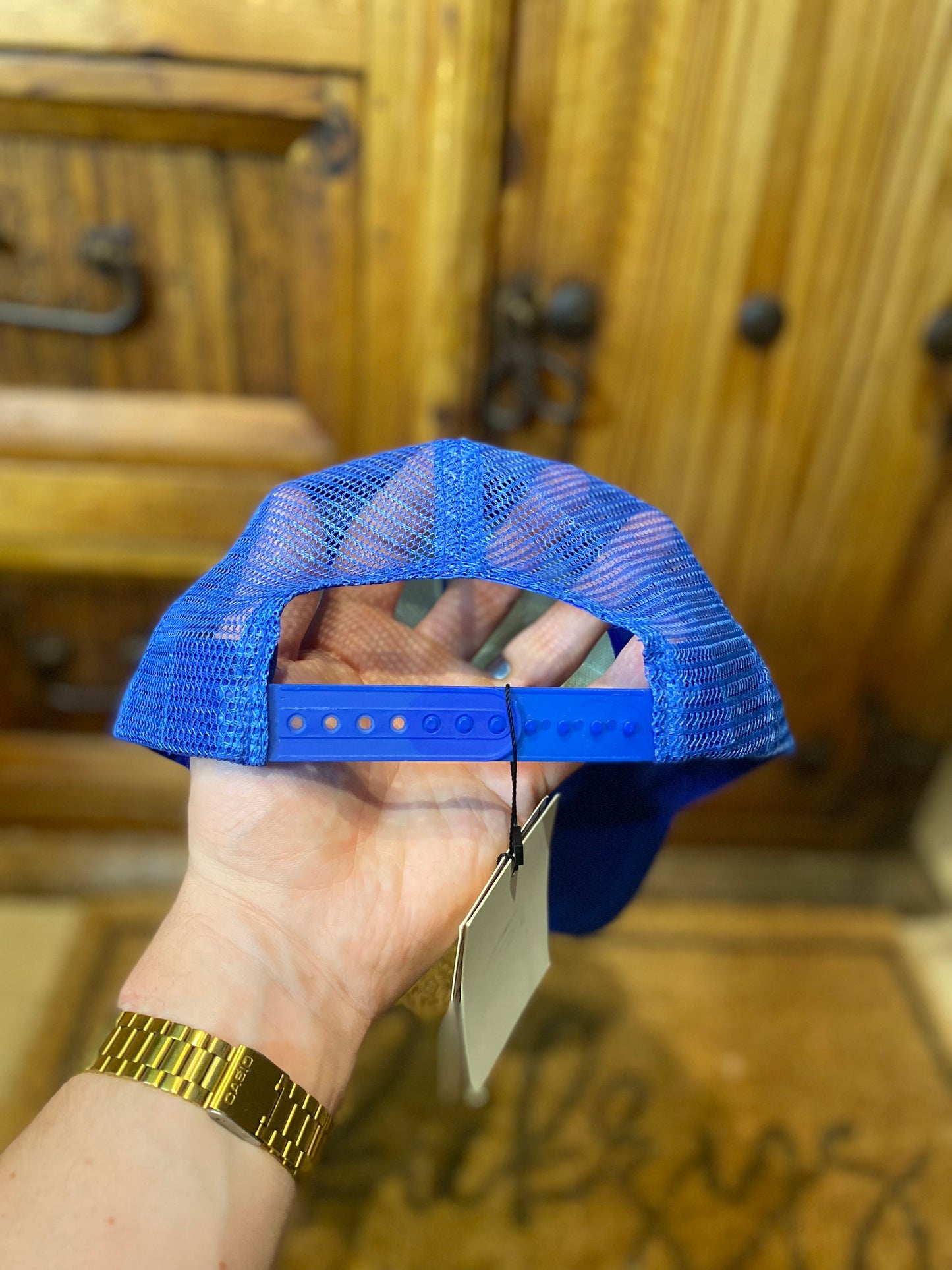 CORTEIZ WING TRUCKER CAP ‘ROYAL BLUE’ - PADS