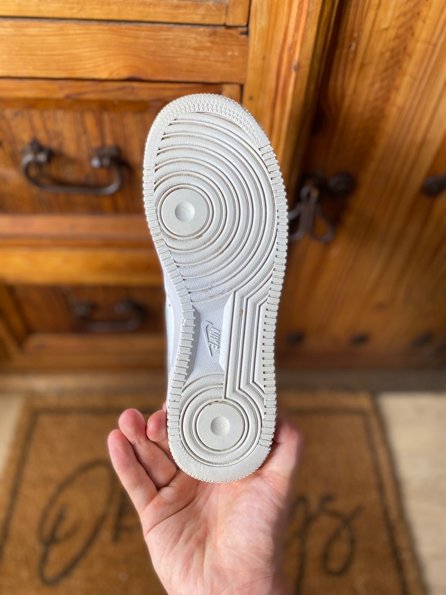 NIKE X SUPREME AIR FORCE 1 ‘WHITE’ - UK 7