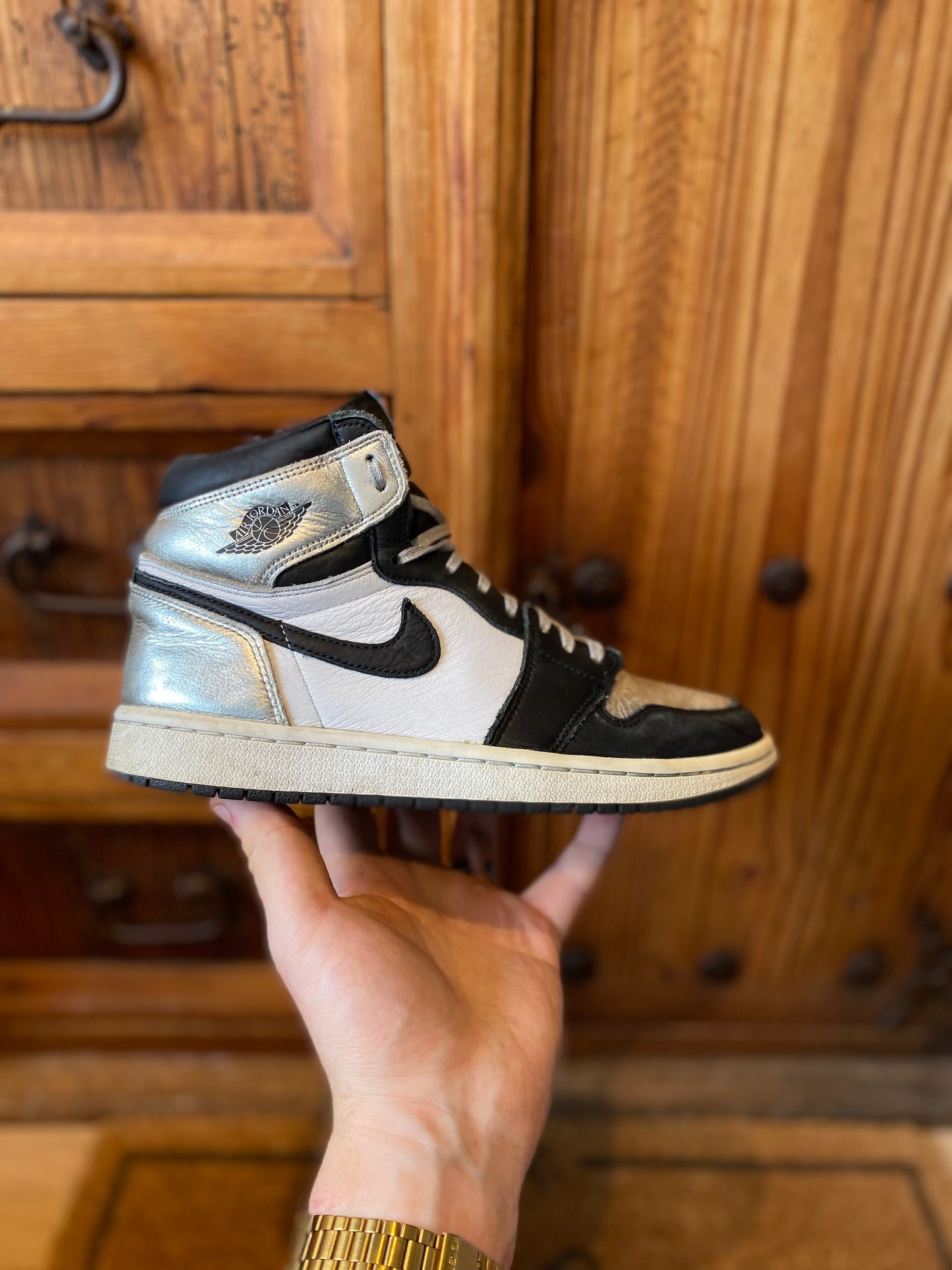 JORDAN 1 HIGH ‘SILVER TOE’ - UK 5.5