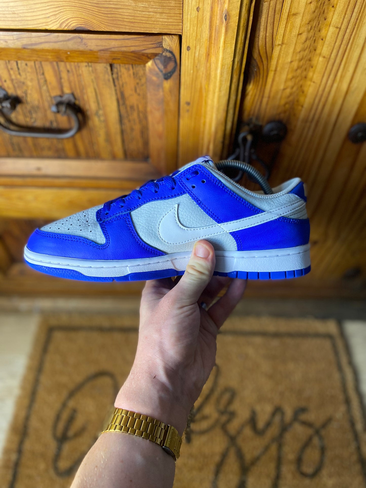 NIKE DUNK LOW ‘RACER BLUE PHOTON DUST’ - UK 8