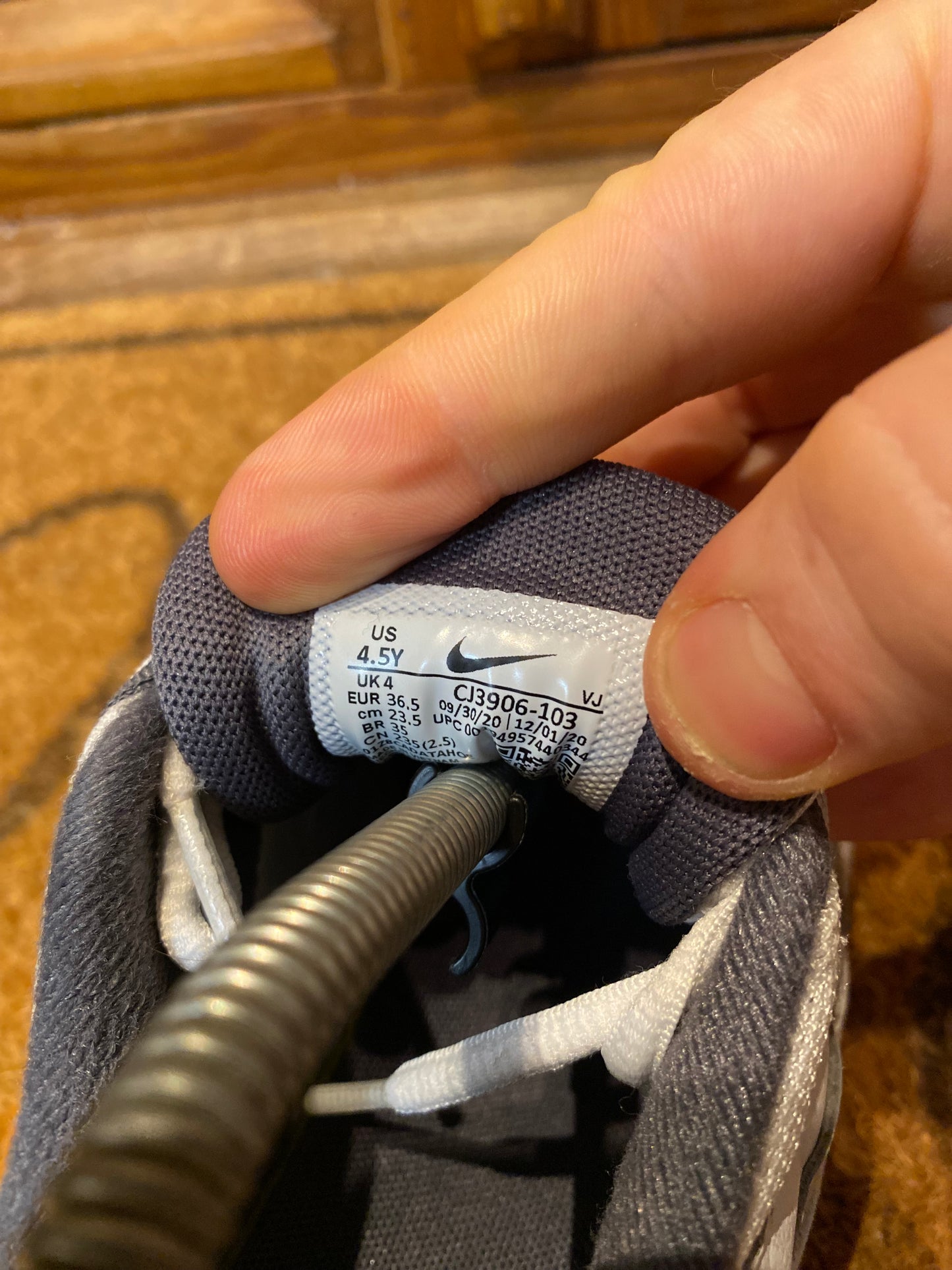 NIKE AIR MAX 95 ‘WHITE GAME ROYAL’ - UK 4