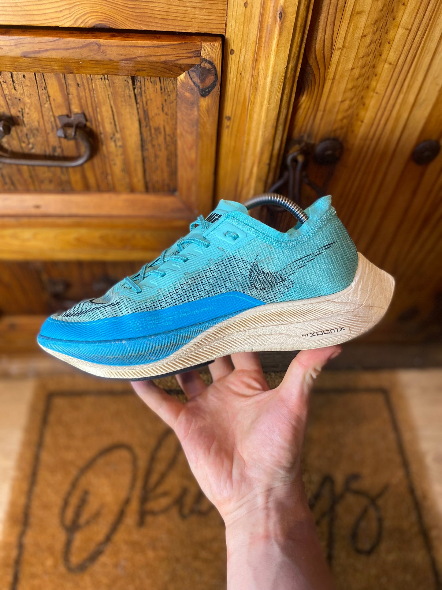 NIKE VAPORFLY 2 ‘AURORA GREEN’ - UK 8.5
