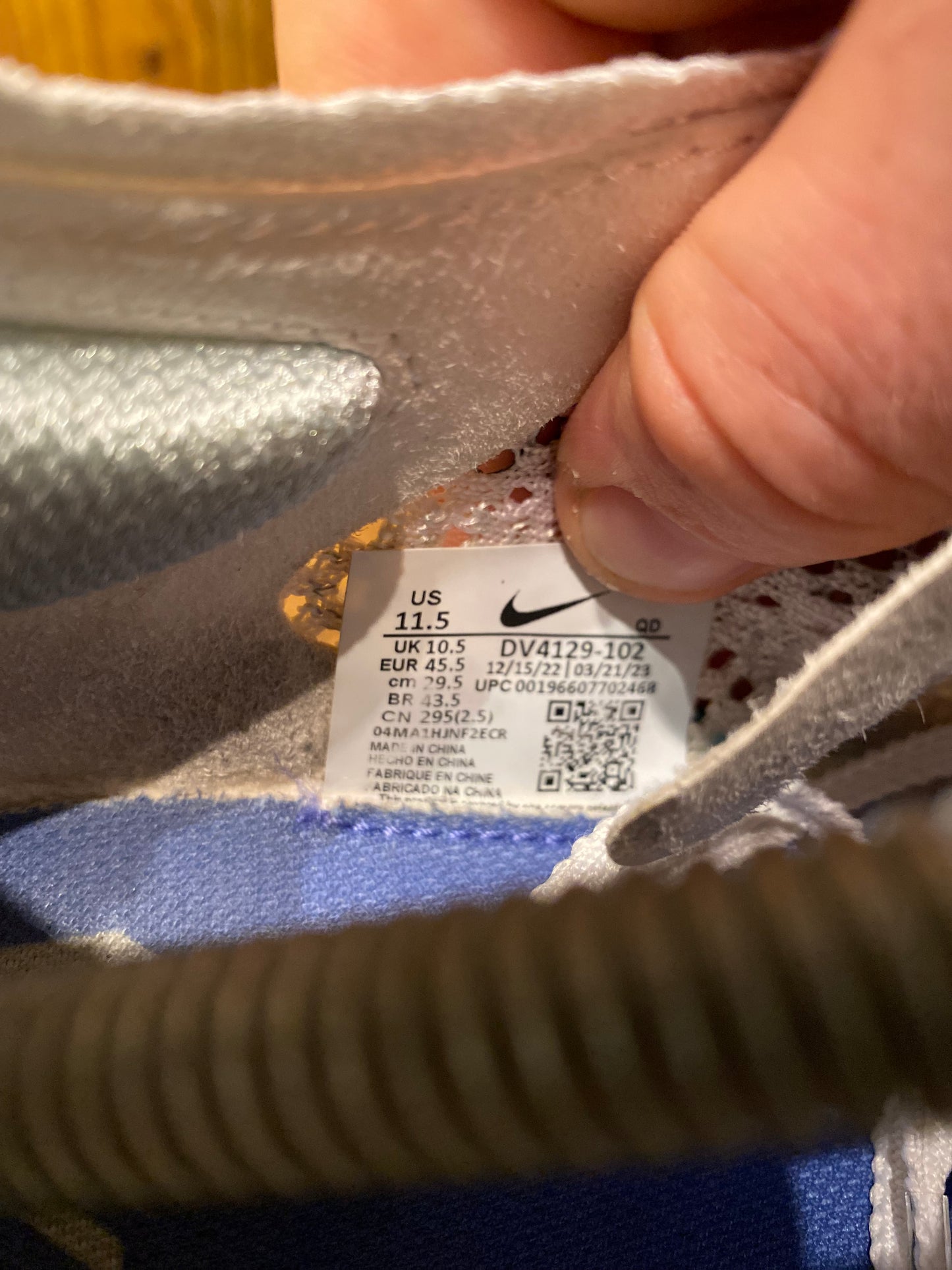 NIKE VAPORFLY 3 ‘AQUATONE’ - UK 10.5